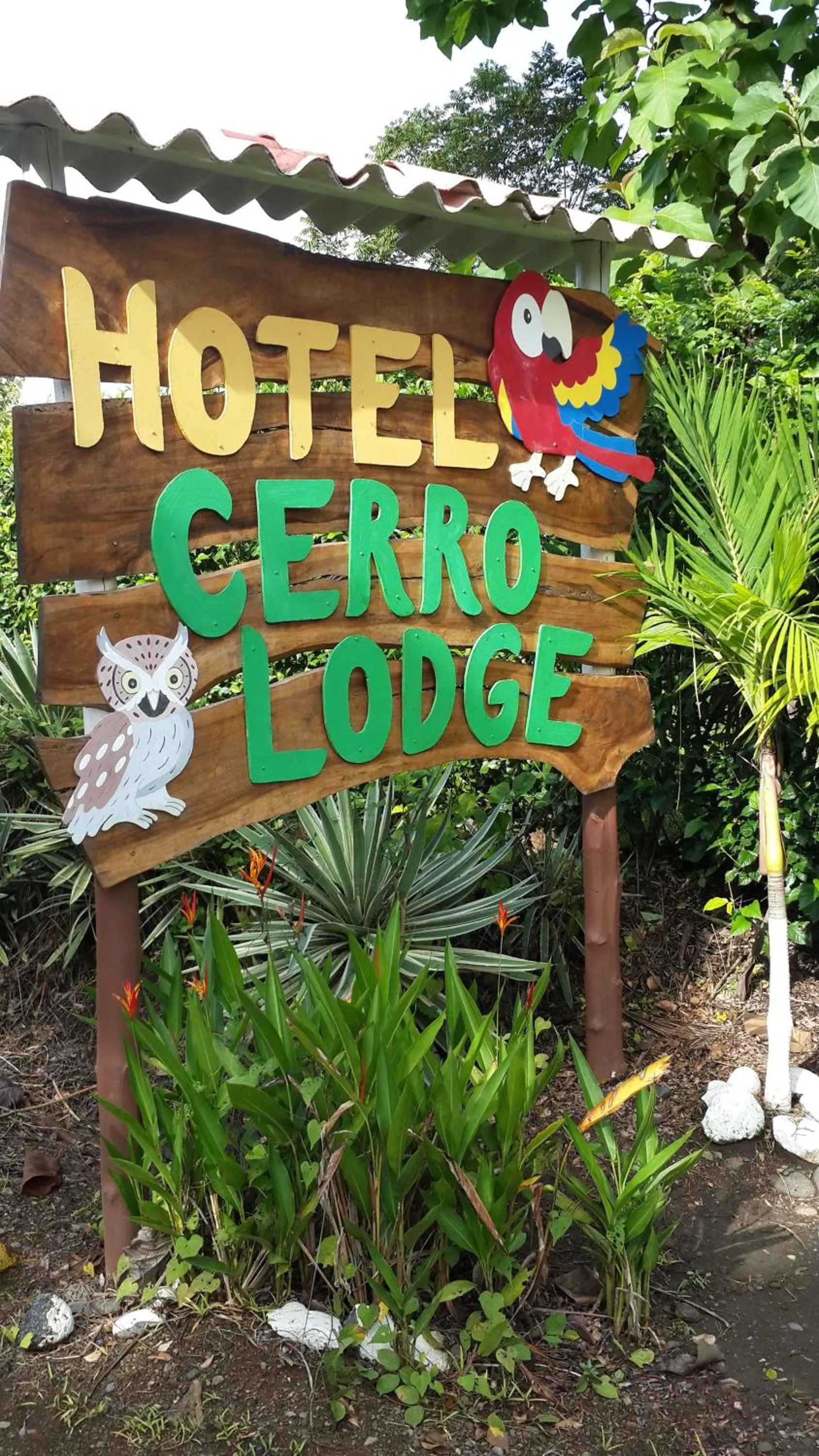 Facade/entrance in Hotel Cerro Lodge
