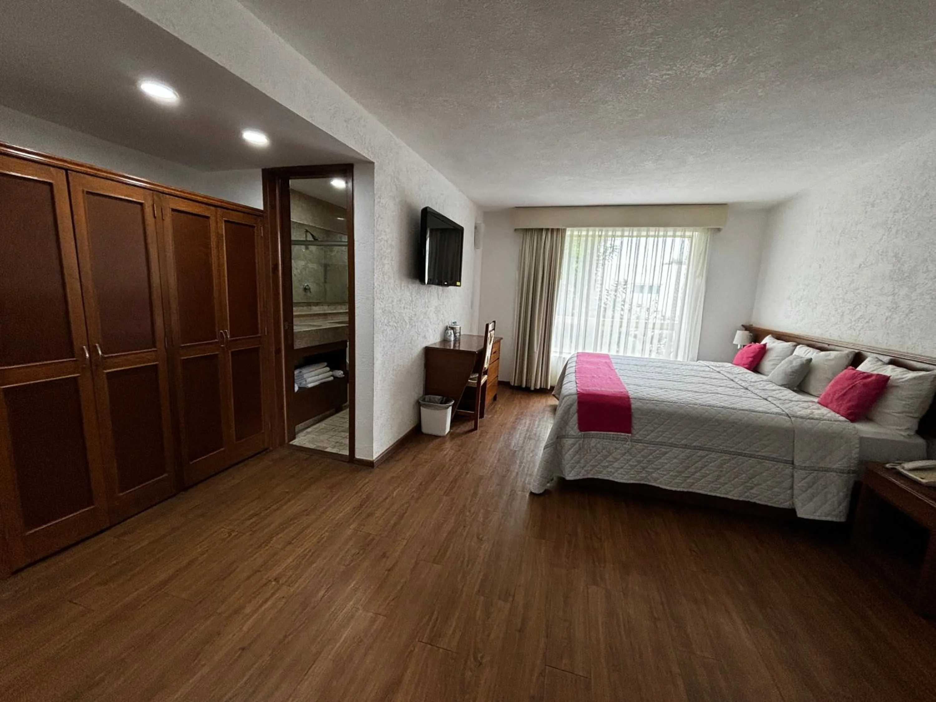 Bed in Hotel Quinta Rivera