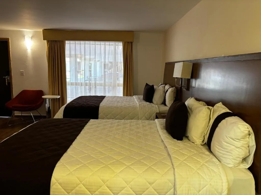 Bed in Hotel Quinta Rivera