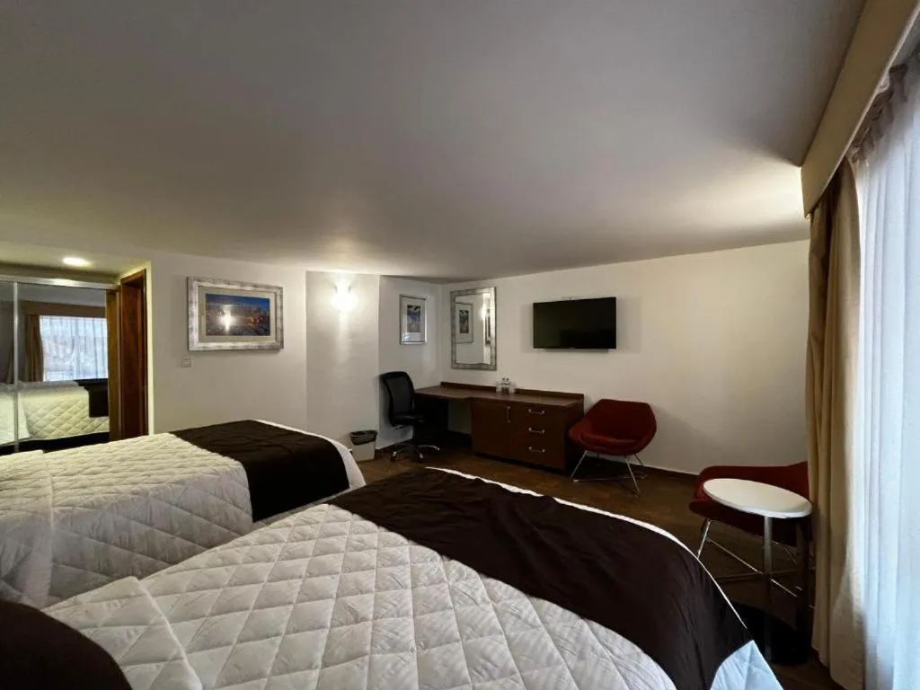 Bed in Hotel Quinta Rivera