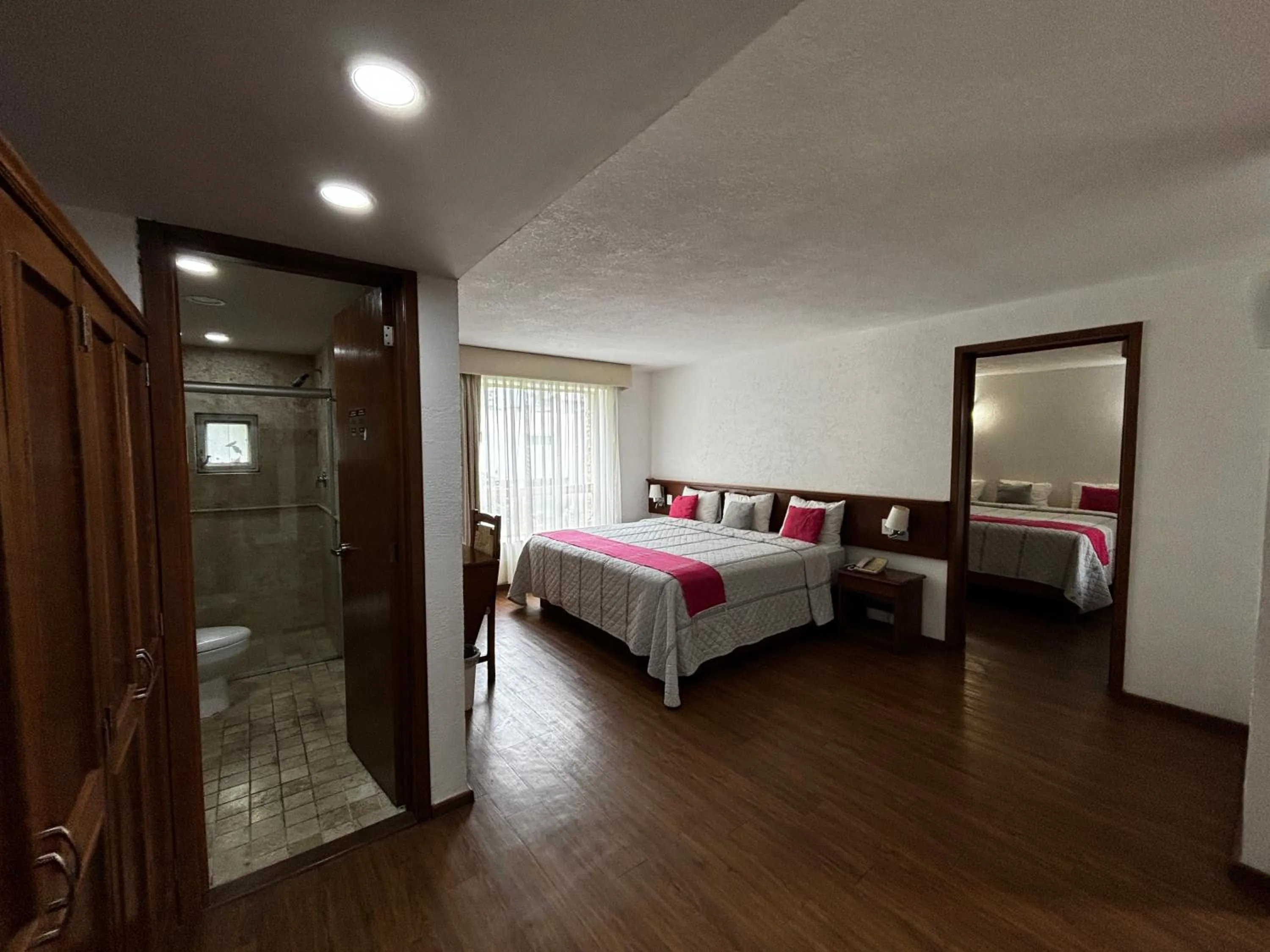 Bed in Hotel Quinta Rivera