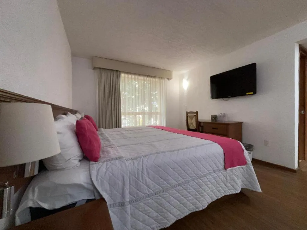 Bed in Hotel Quinta Rivera