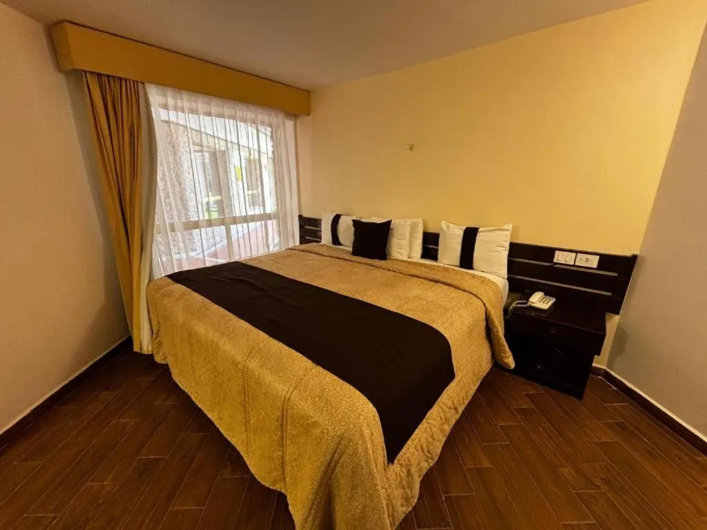 Bed in Hotel Quinta Rivera