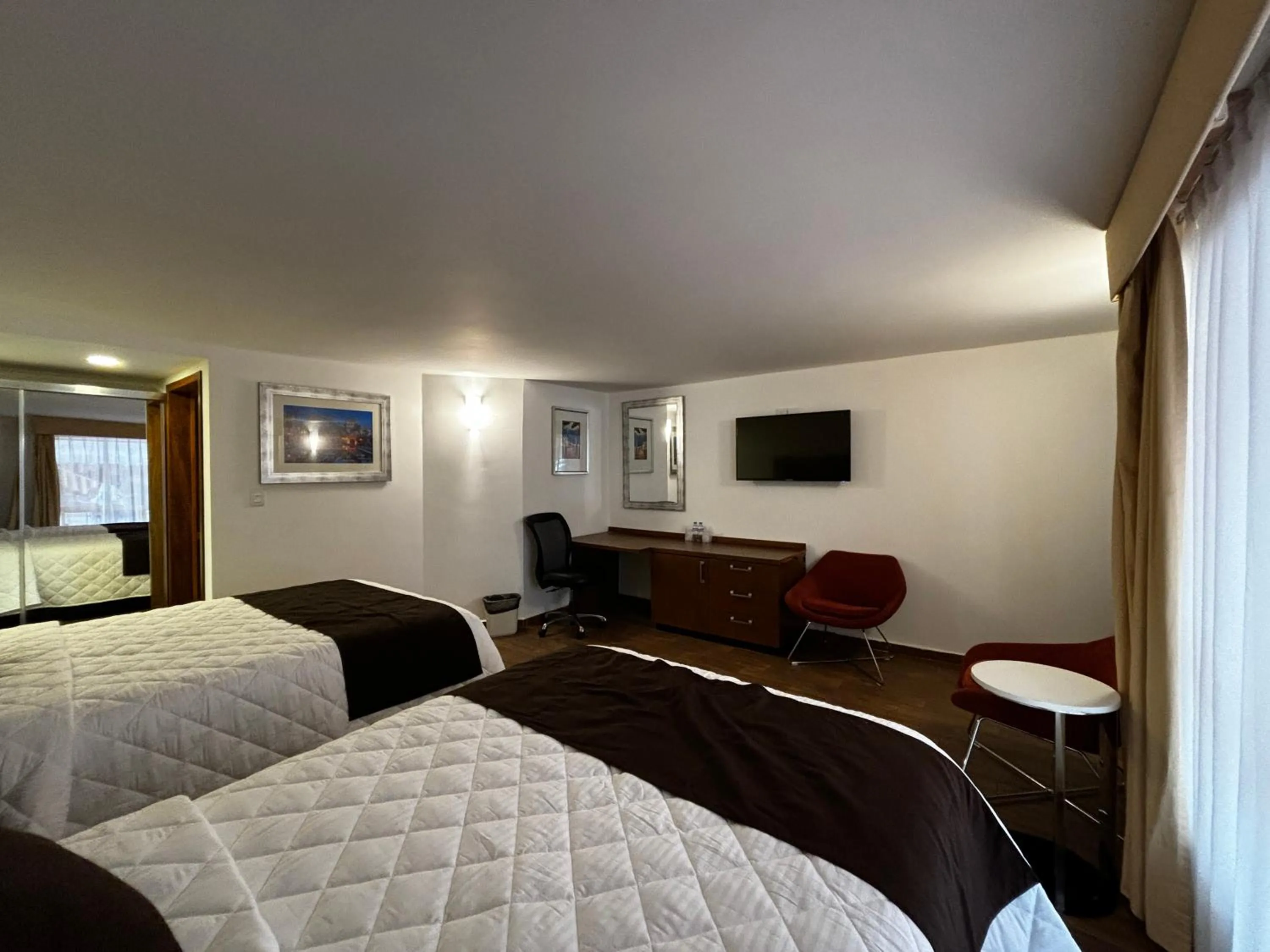 Bed in Hotel Quinta Rivera