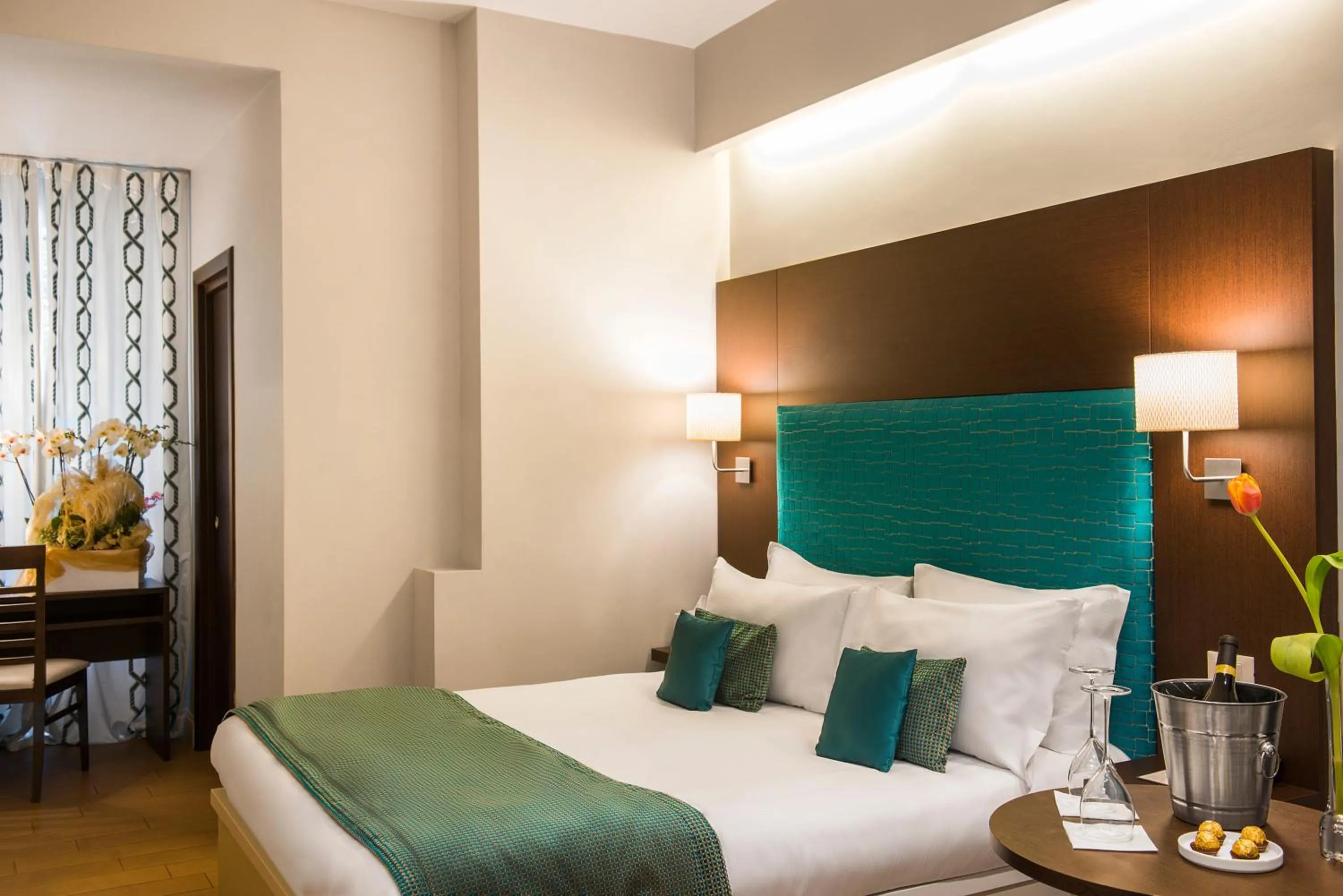 Bedroom, Bed in Chic&Town Luxury Rooms Piazza del Popolo