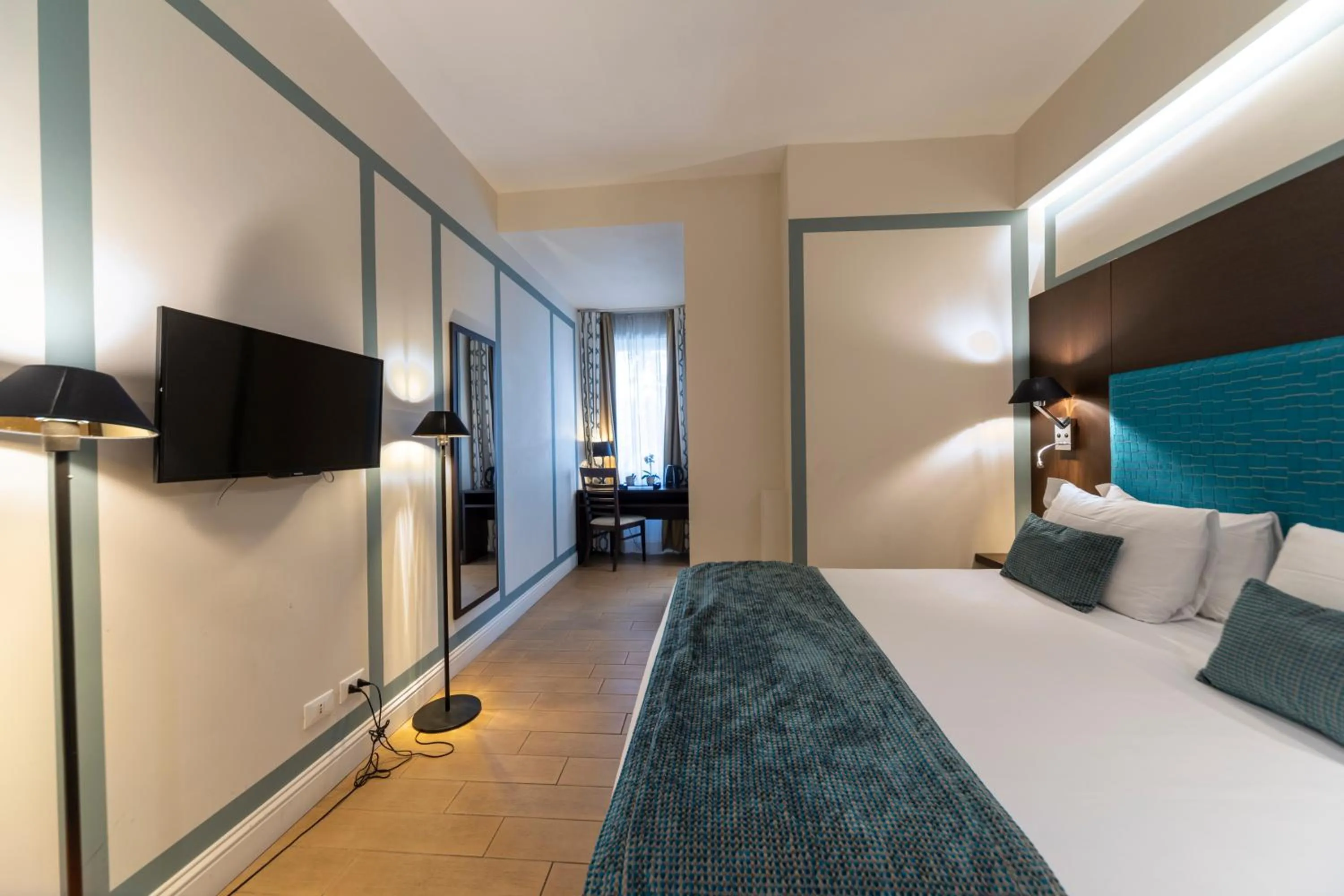 Bedroom, Bed in Chic&Town Luxury Rooms Piazza del Popolo