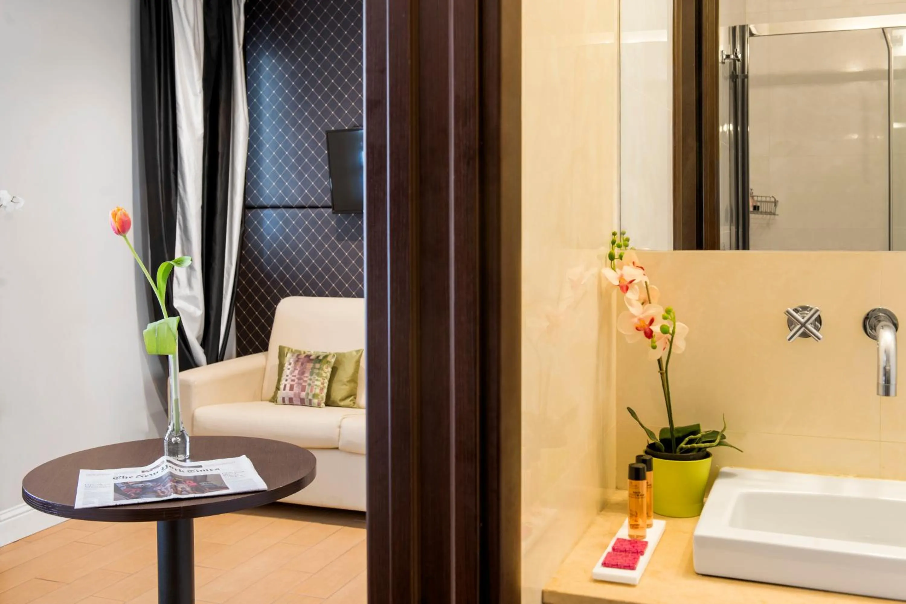 Bathroom in Chic&Town Luxury Rooms Piazza del Popolo