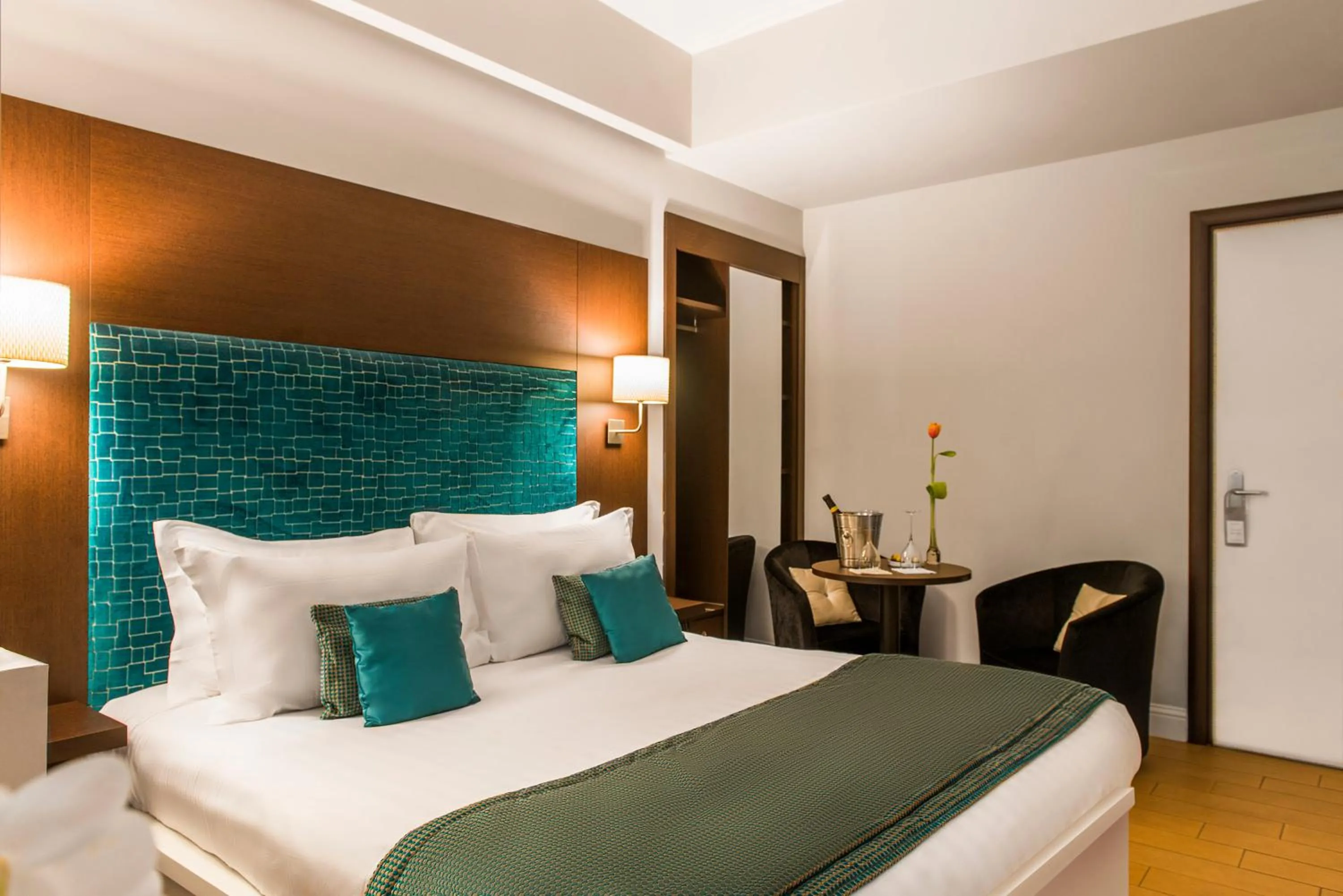 Bed in Chic&Town Luxury Rooms Piazza del Popolo