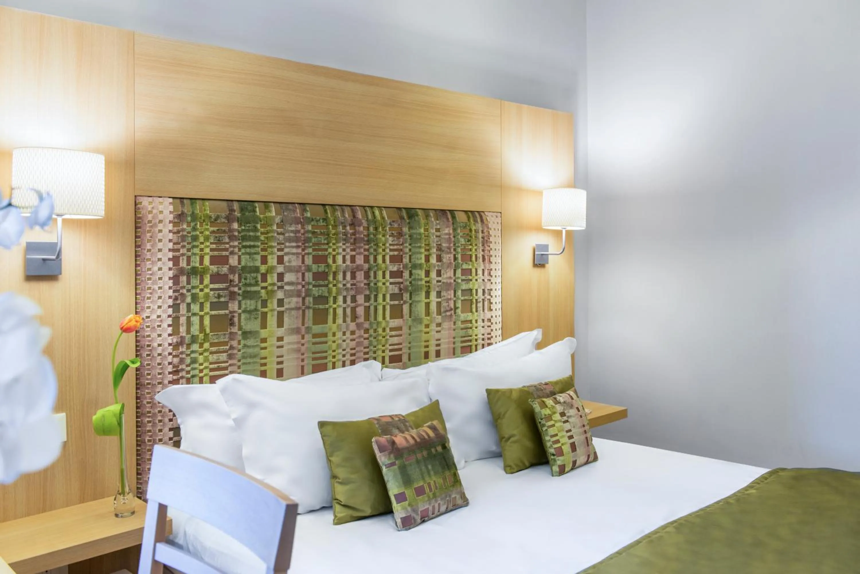 Bed in Chic&Town Luxury Rooms Piazza del Popolo