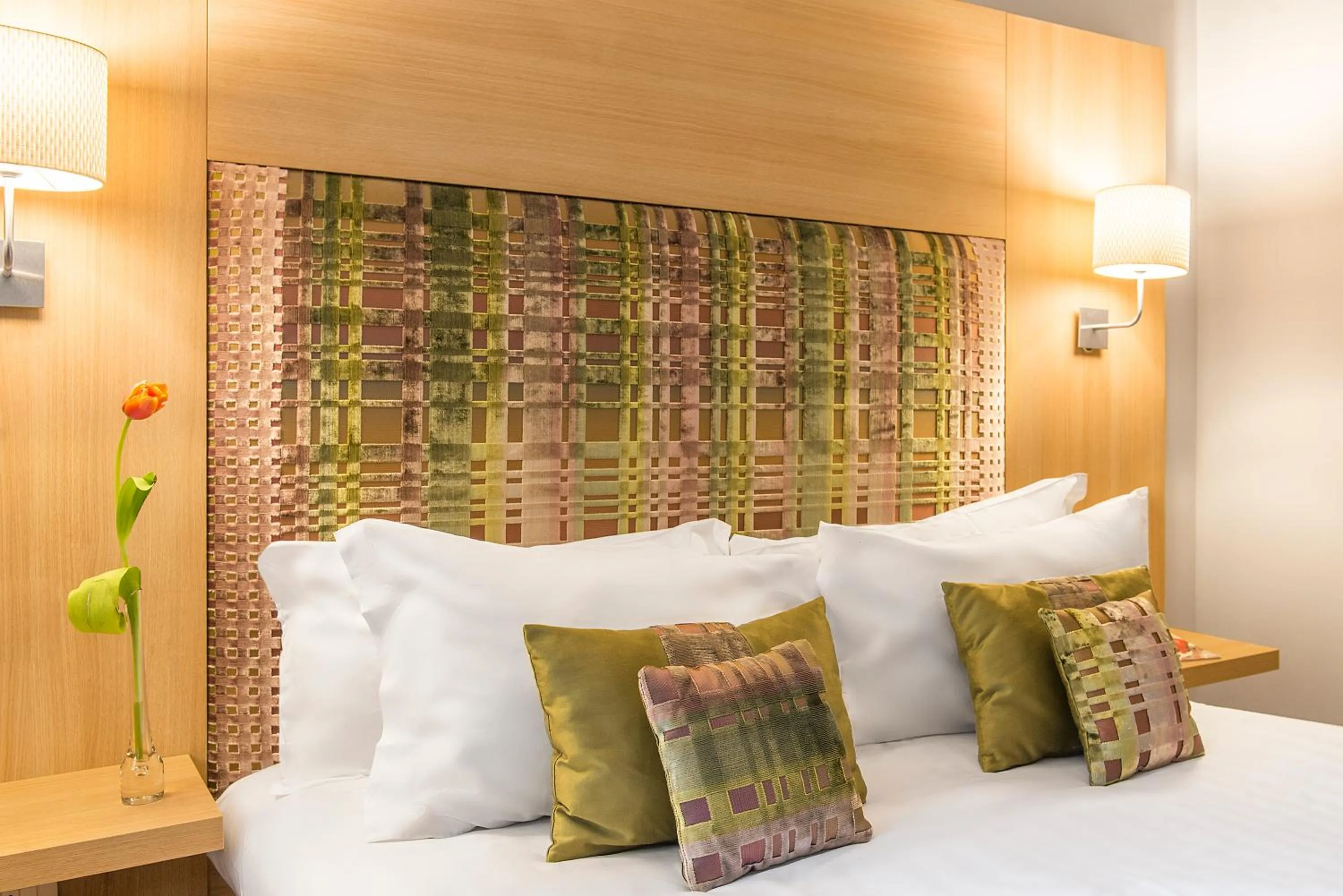 Bed in Chic&Town Luxury Rooms Piazza del Popolo