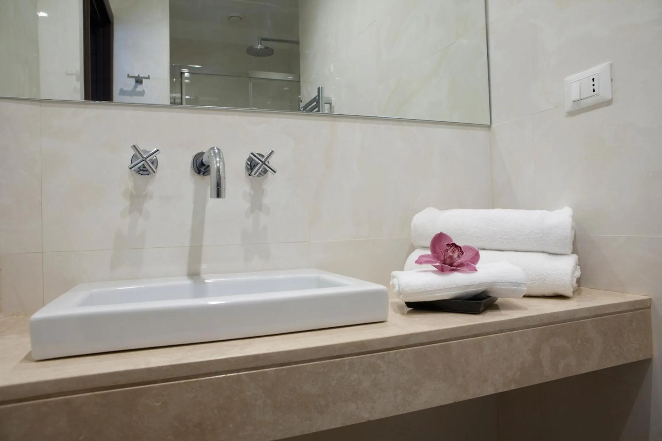 Bathroom in Chic&Town Luxury Rooms Piazza del Popolo