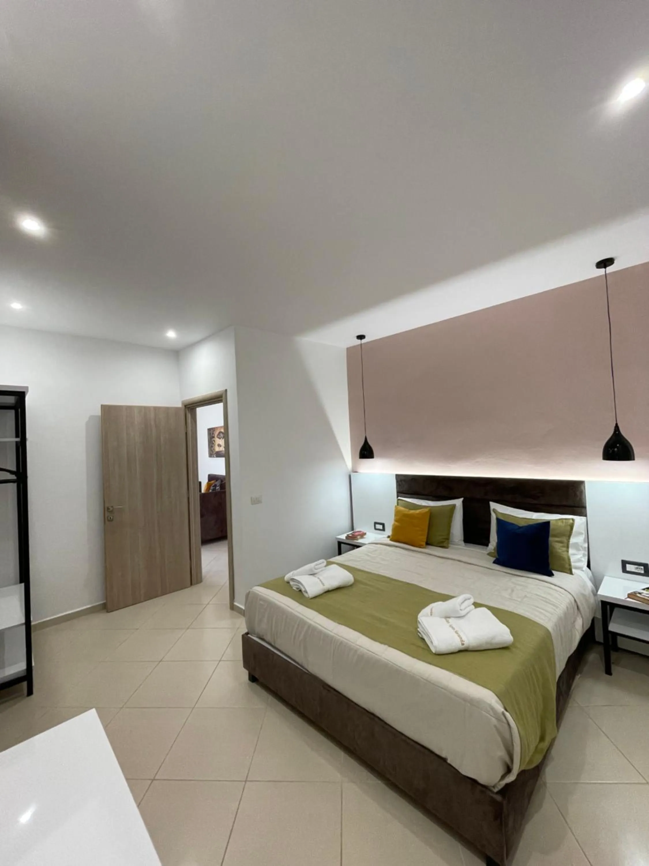 Bed in Relax Apts Saranda