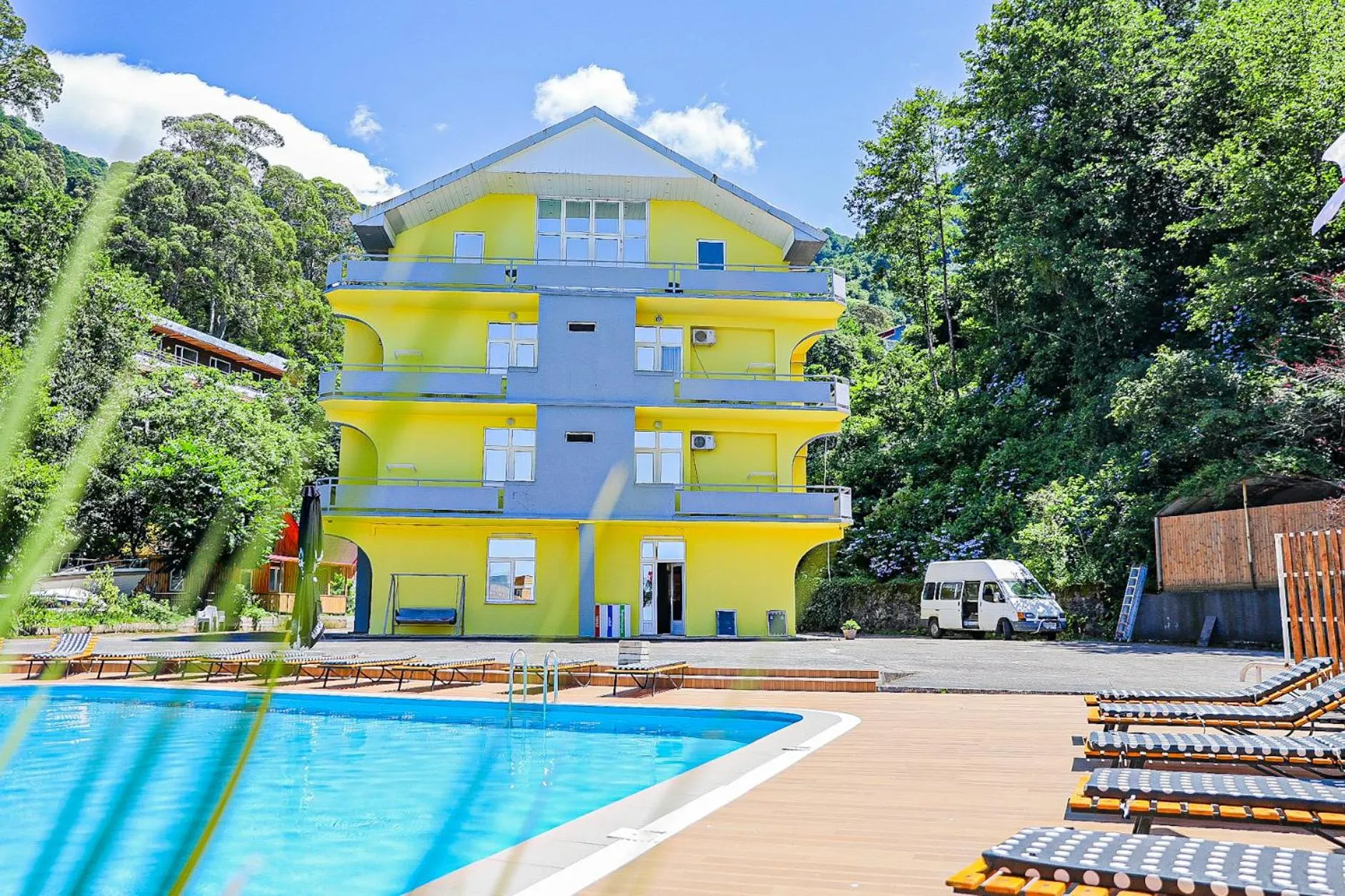 Property building in Hotel Martini Kvariati