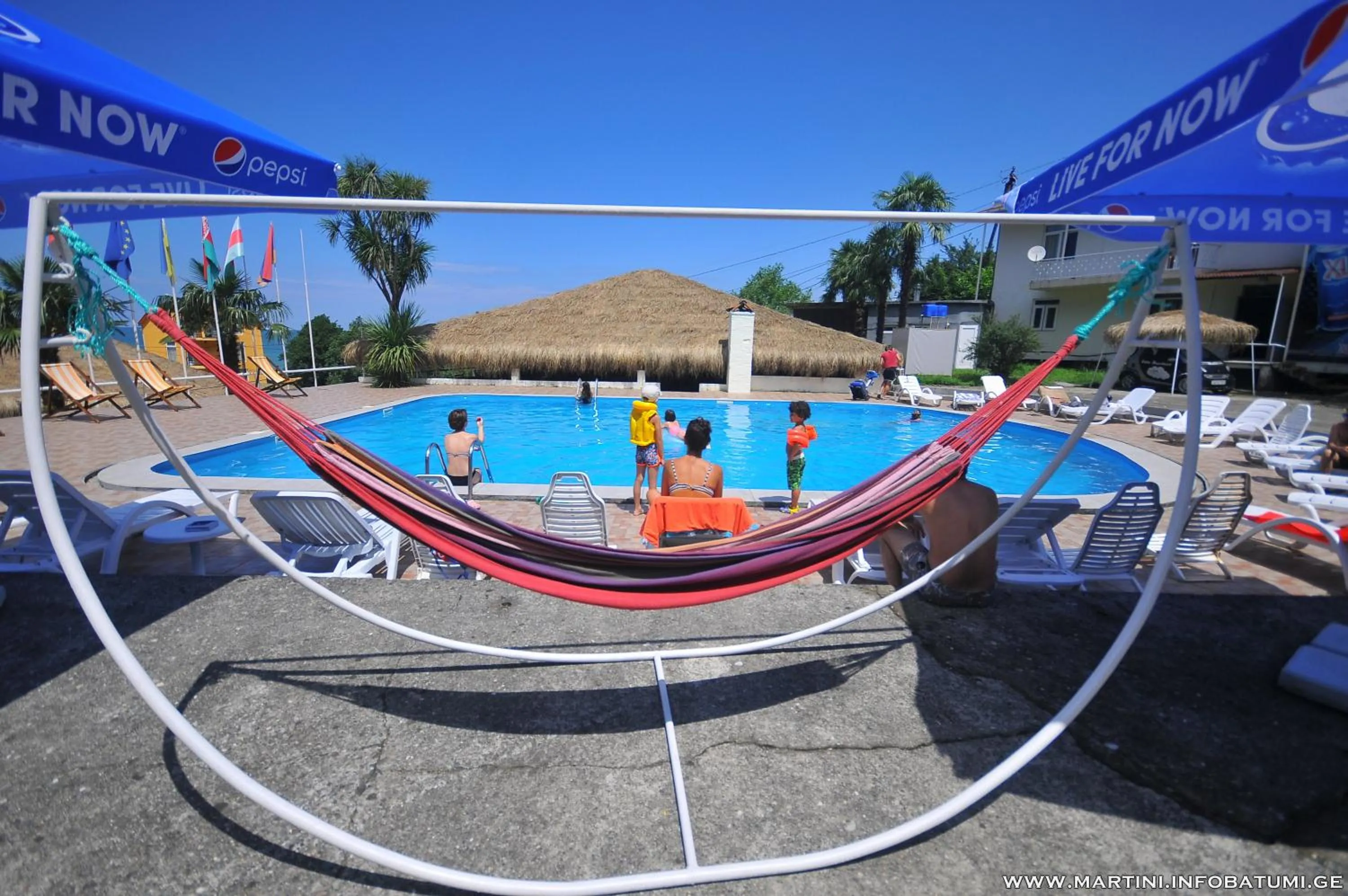 Property building in Hotel Martini Kvariati