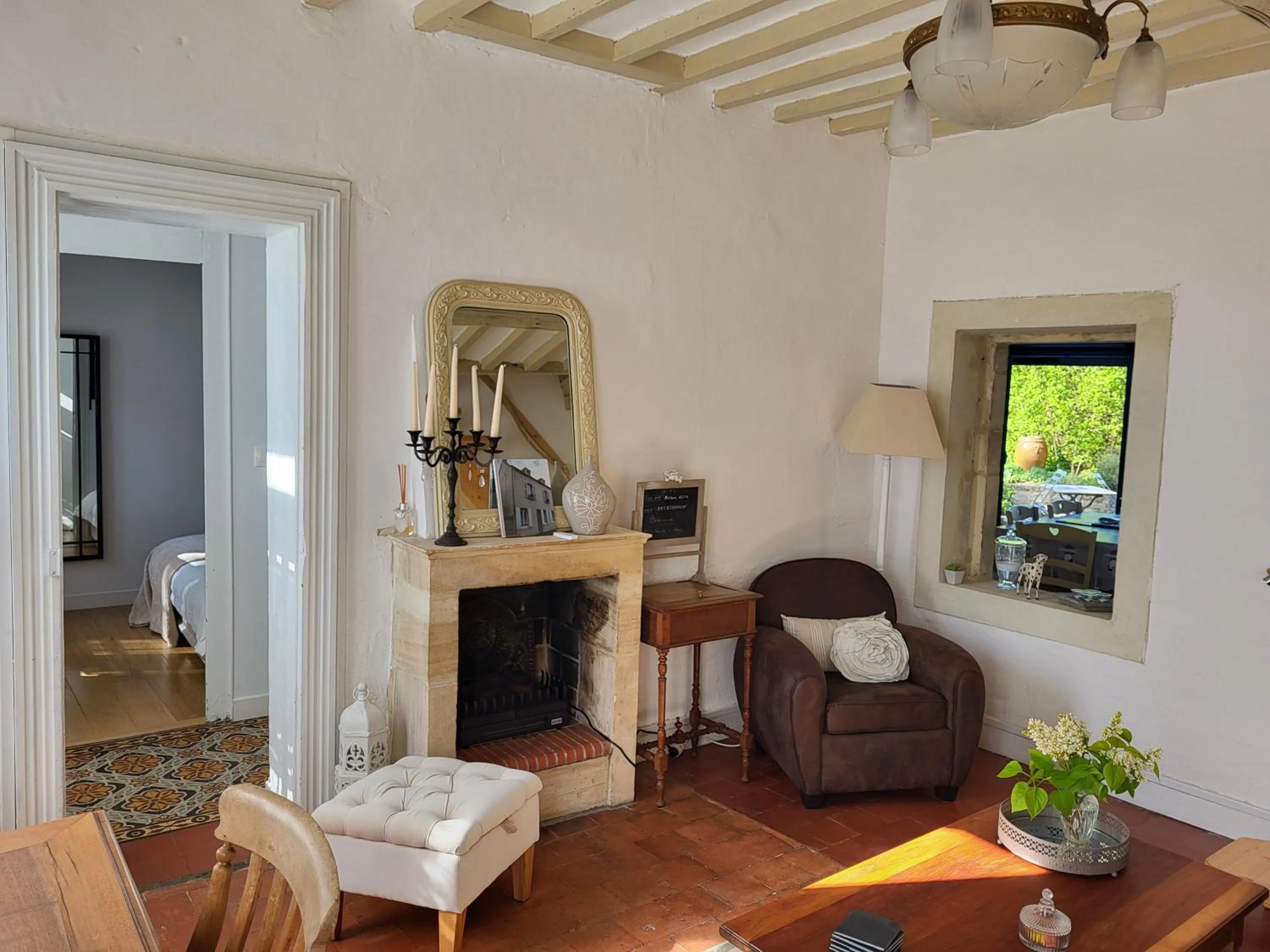 Living room in Les Lilas de Bellefontaine