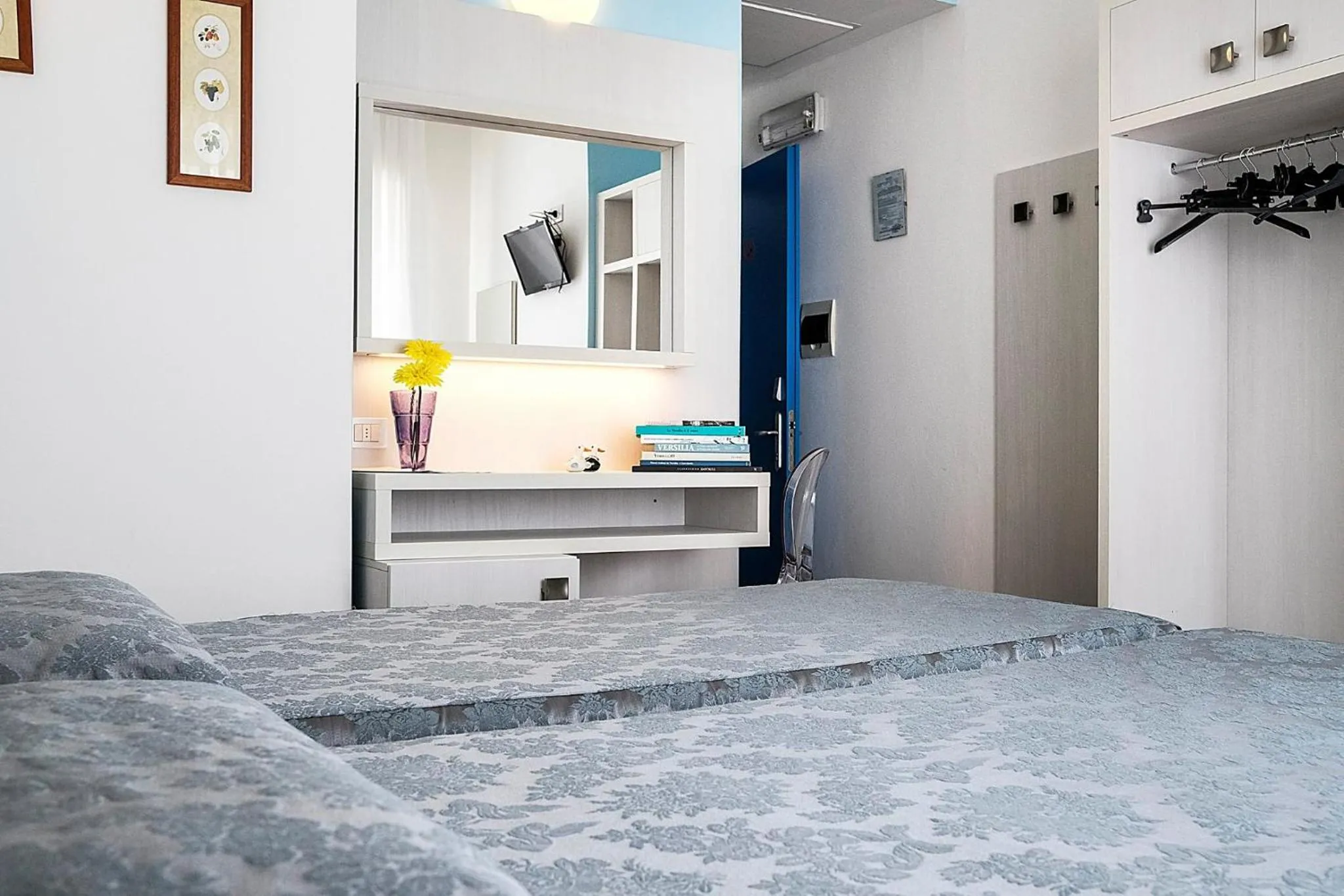 Bedroom, Bed in Hotel Oceano