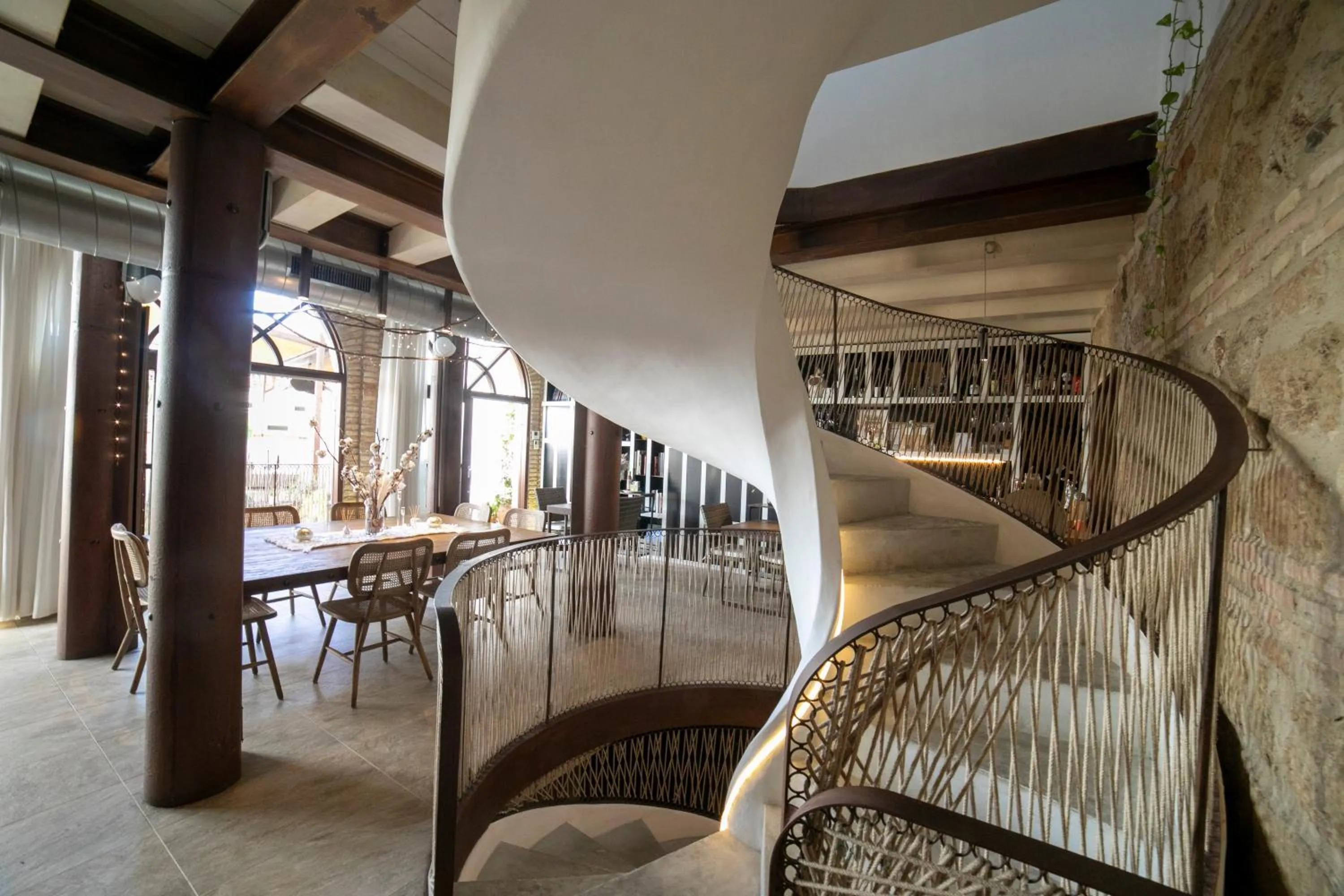 Living room in Hotel Boutique Patio del Posadero