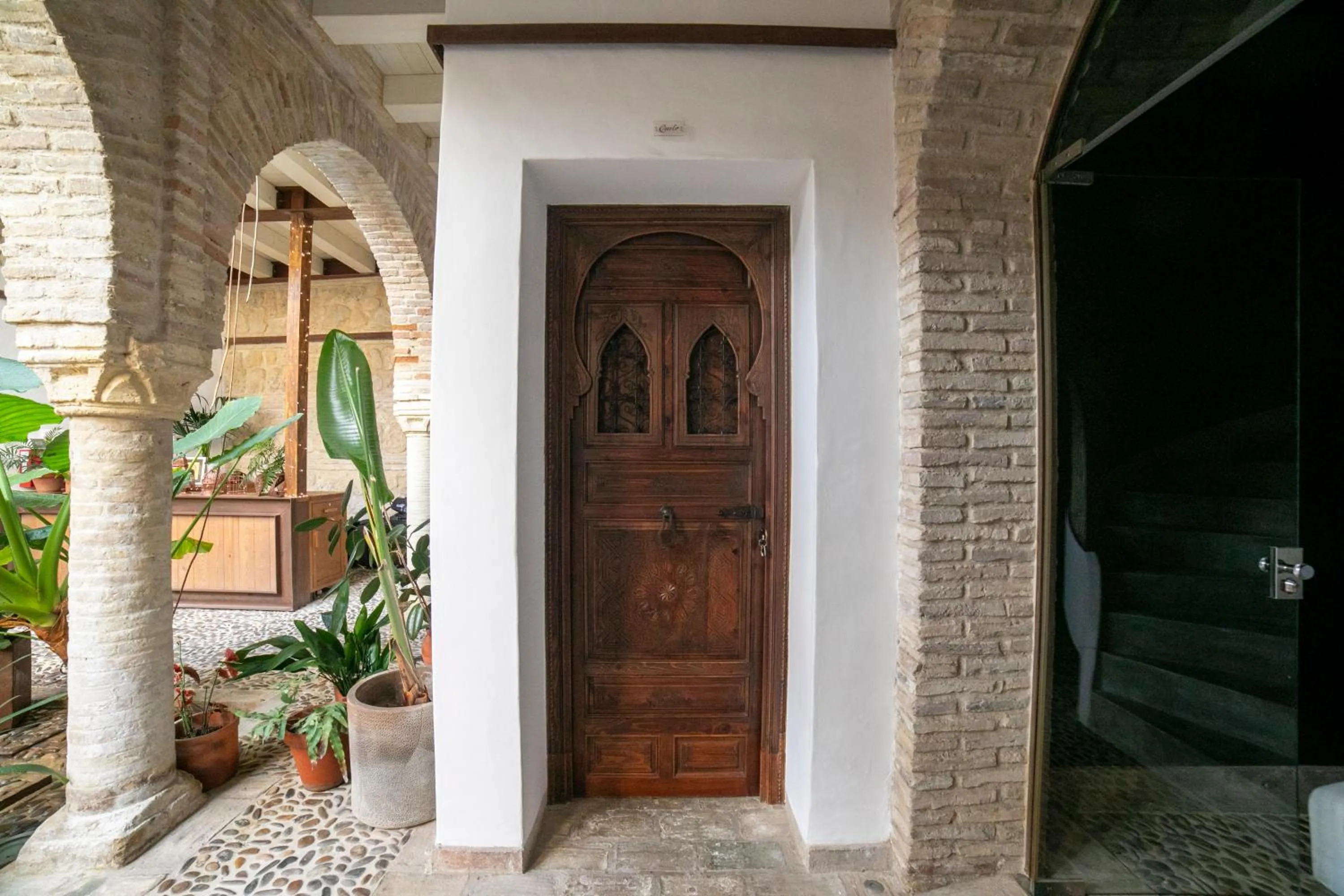 Facade/entrance in Hotel Boutique Patio del Posadero