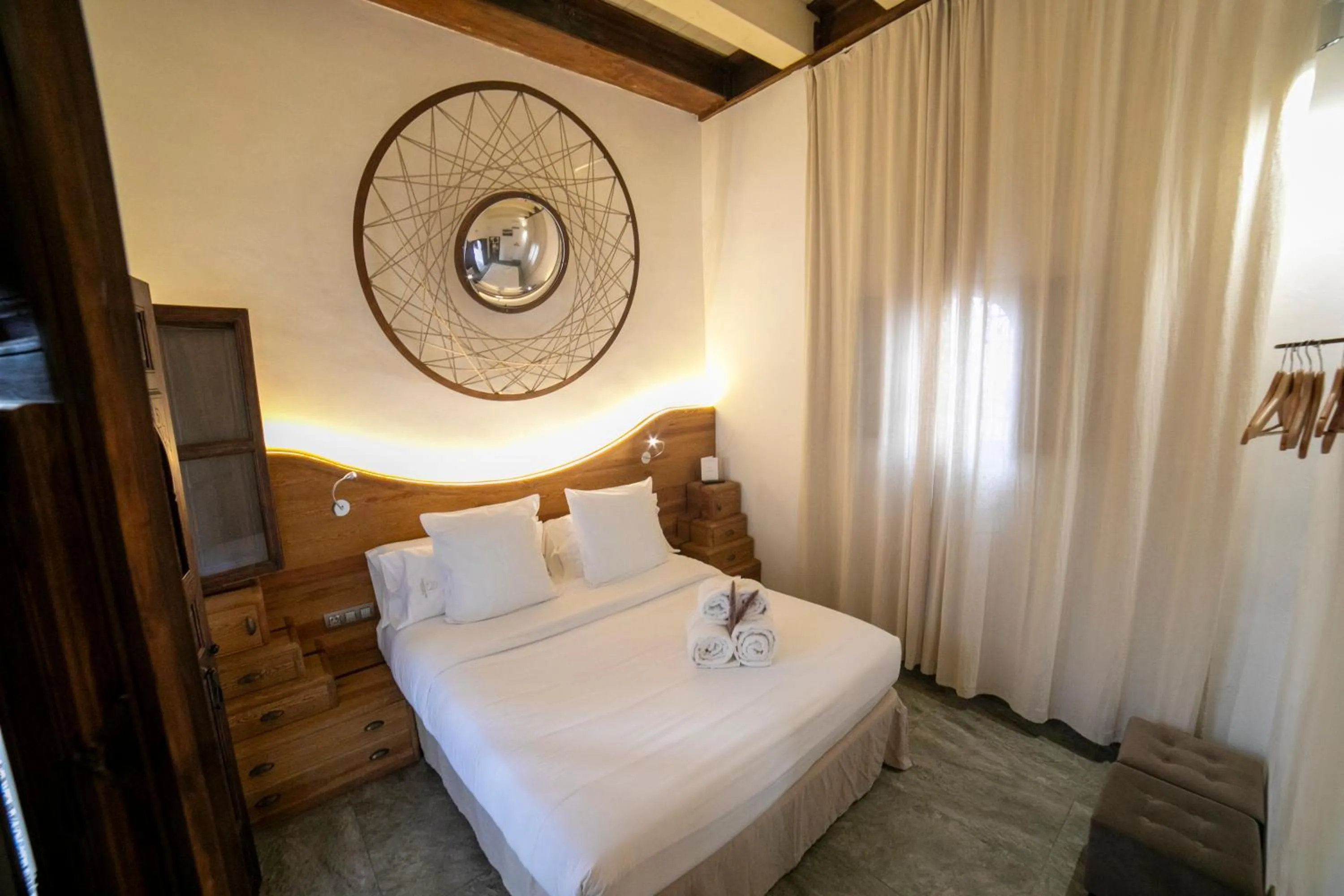 Bed in Hotel Boutique Patio del Posadero