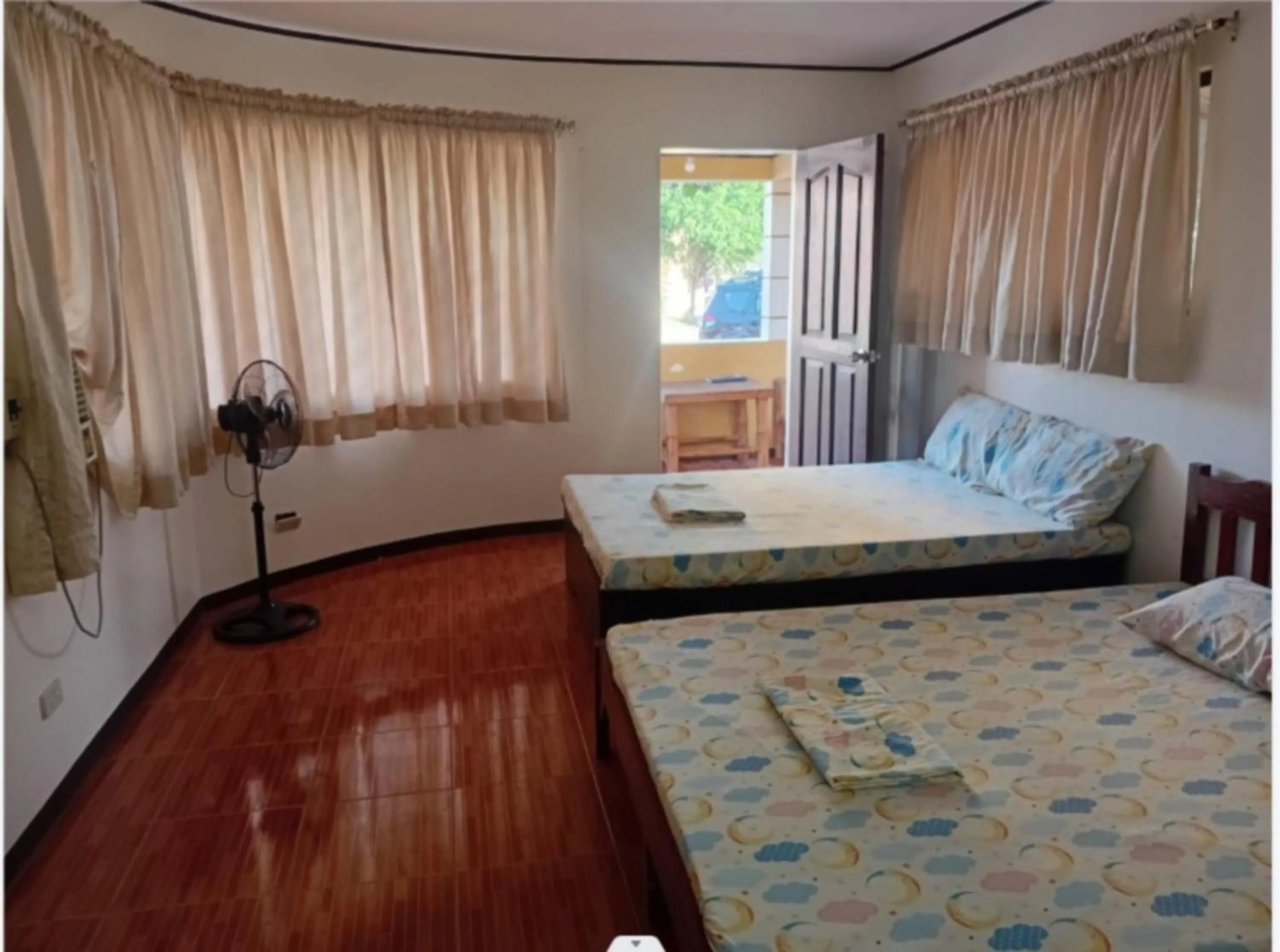 Bed in Hotel O Leonor Beach and Resort