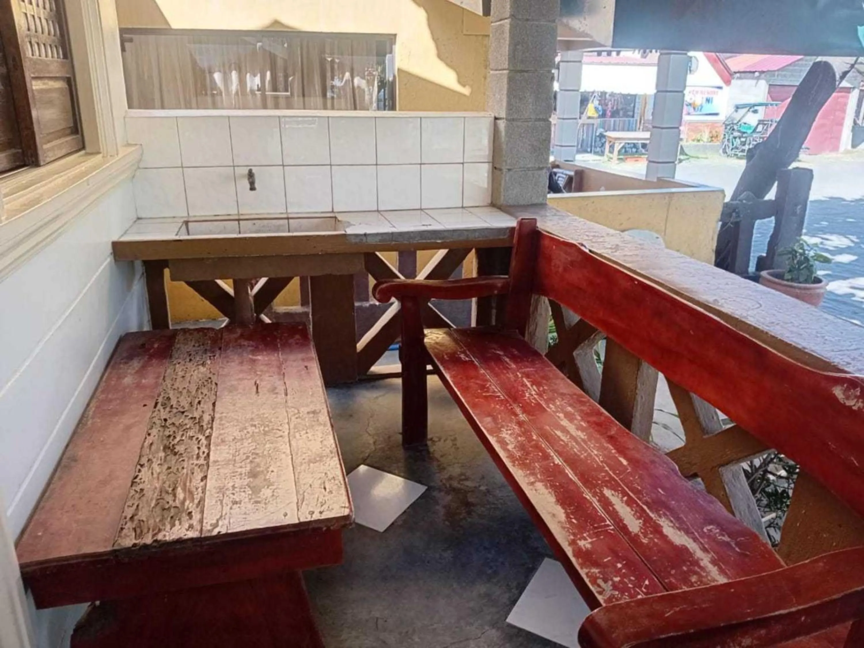 Seating area in Hotel O Leonor Beach and Resort
