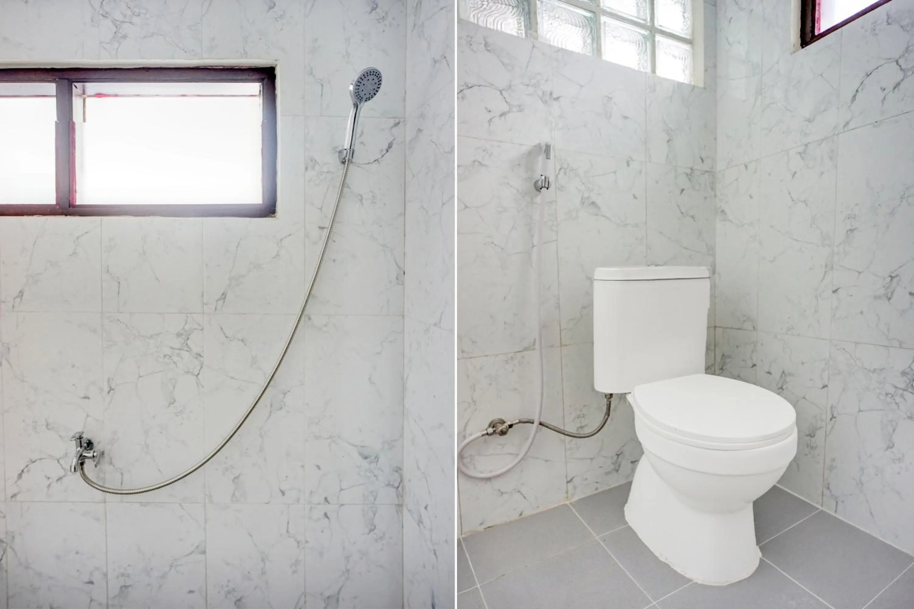 Bathroom in Hotel O Sm Raja Guest House