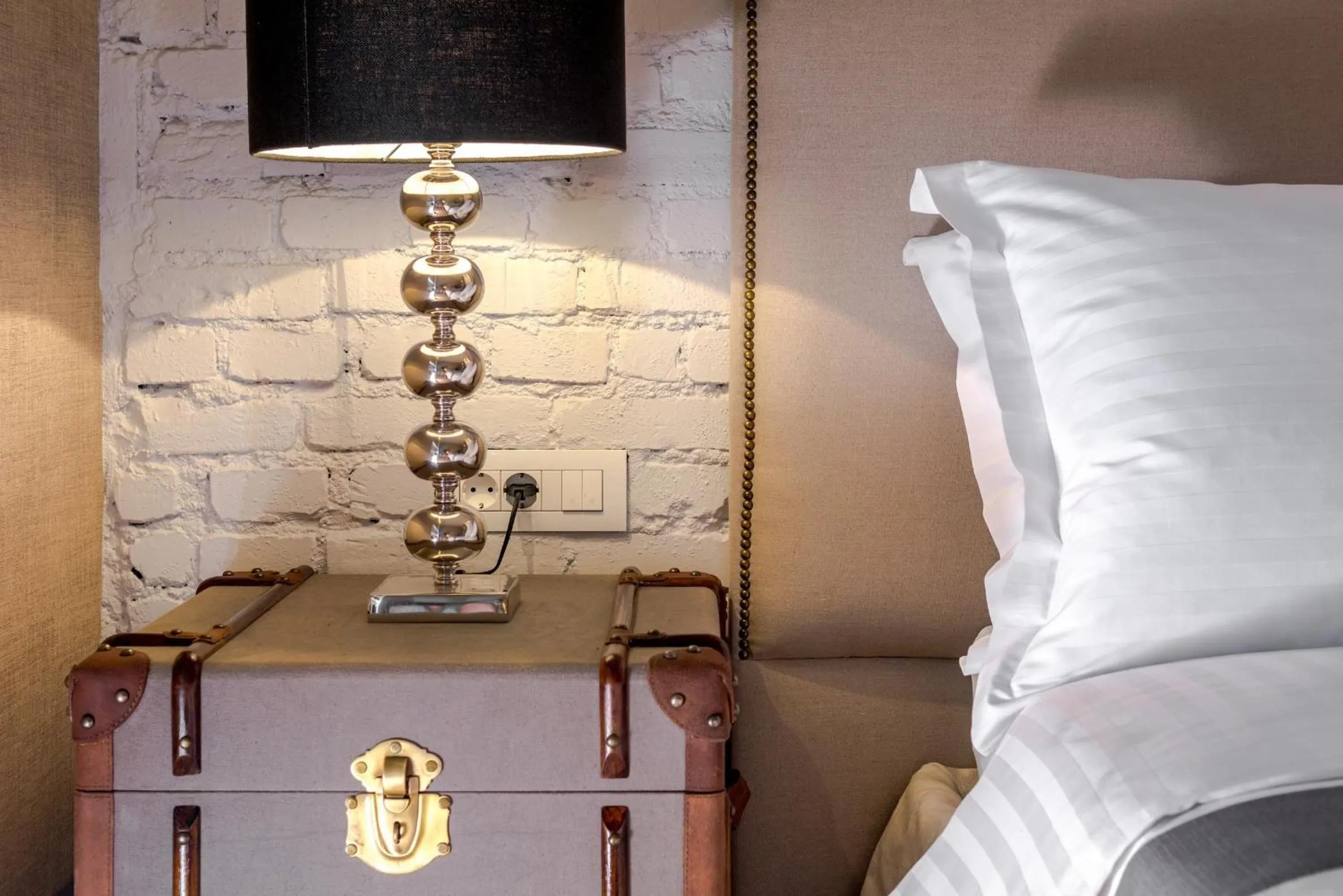 Decorative detail, Bed in Procurator 7 Luxury Rooms