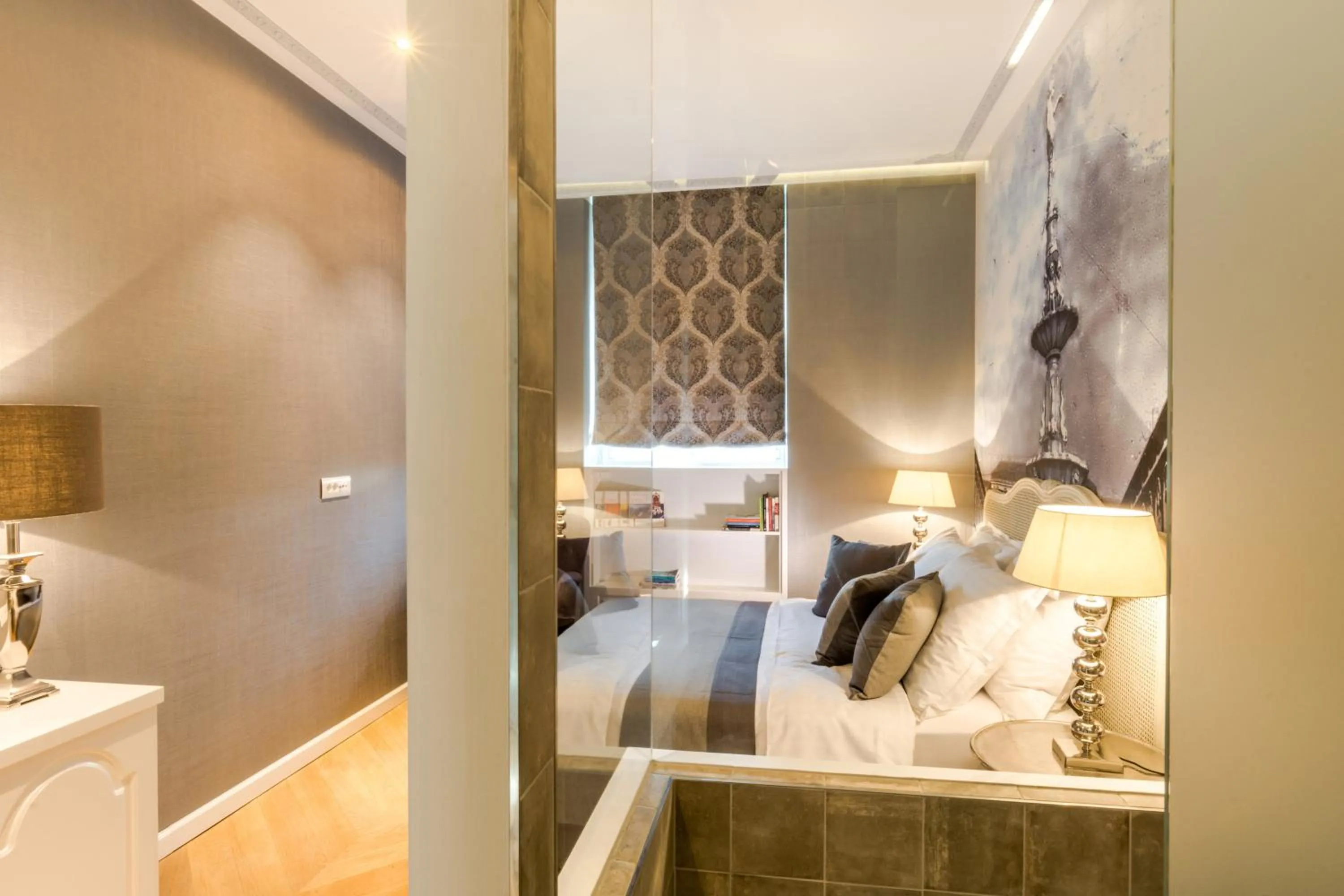 Bedroom, Bed in Procurator 7 Luxury Rooms