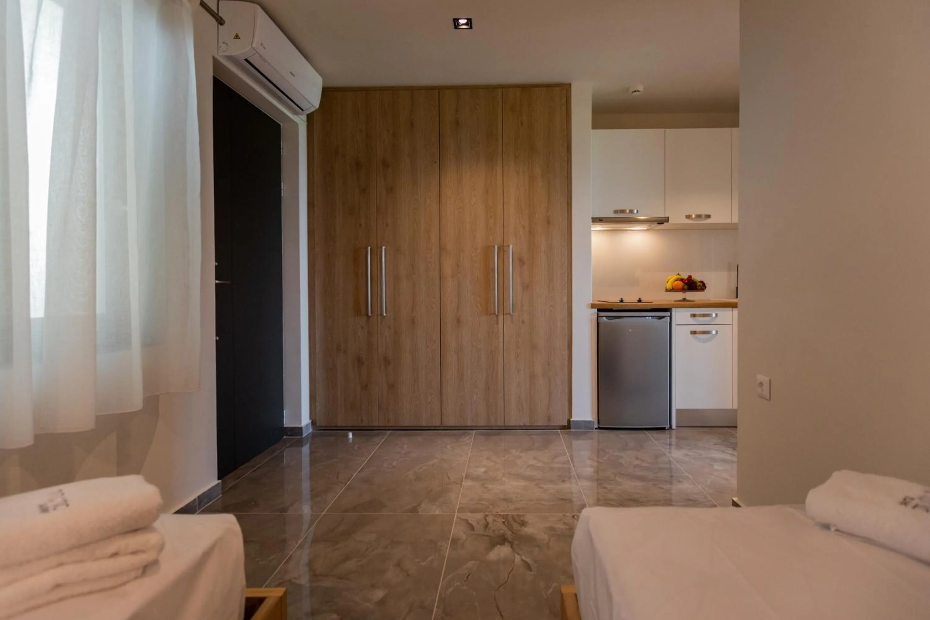 Bed in Tramonto Suites