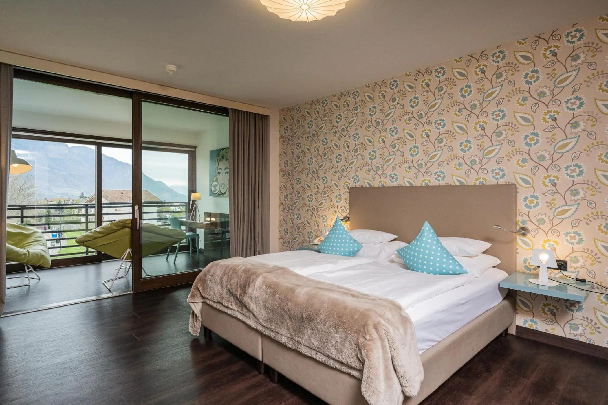 Bed in Hotel Gartner