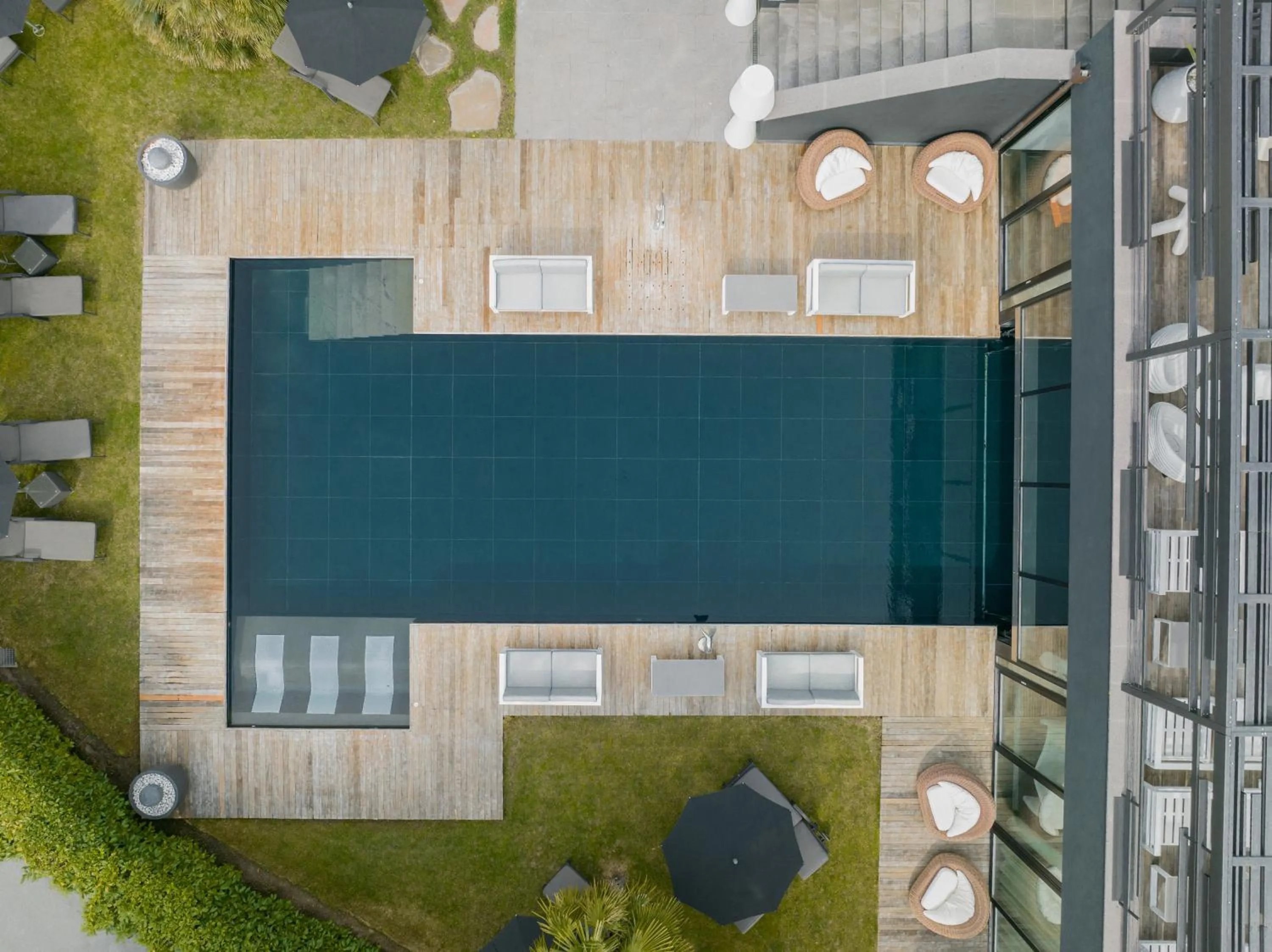 Swimming pool in Hotel Gartner