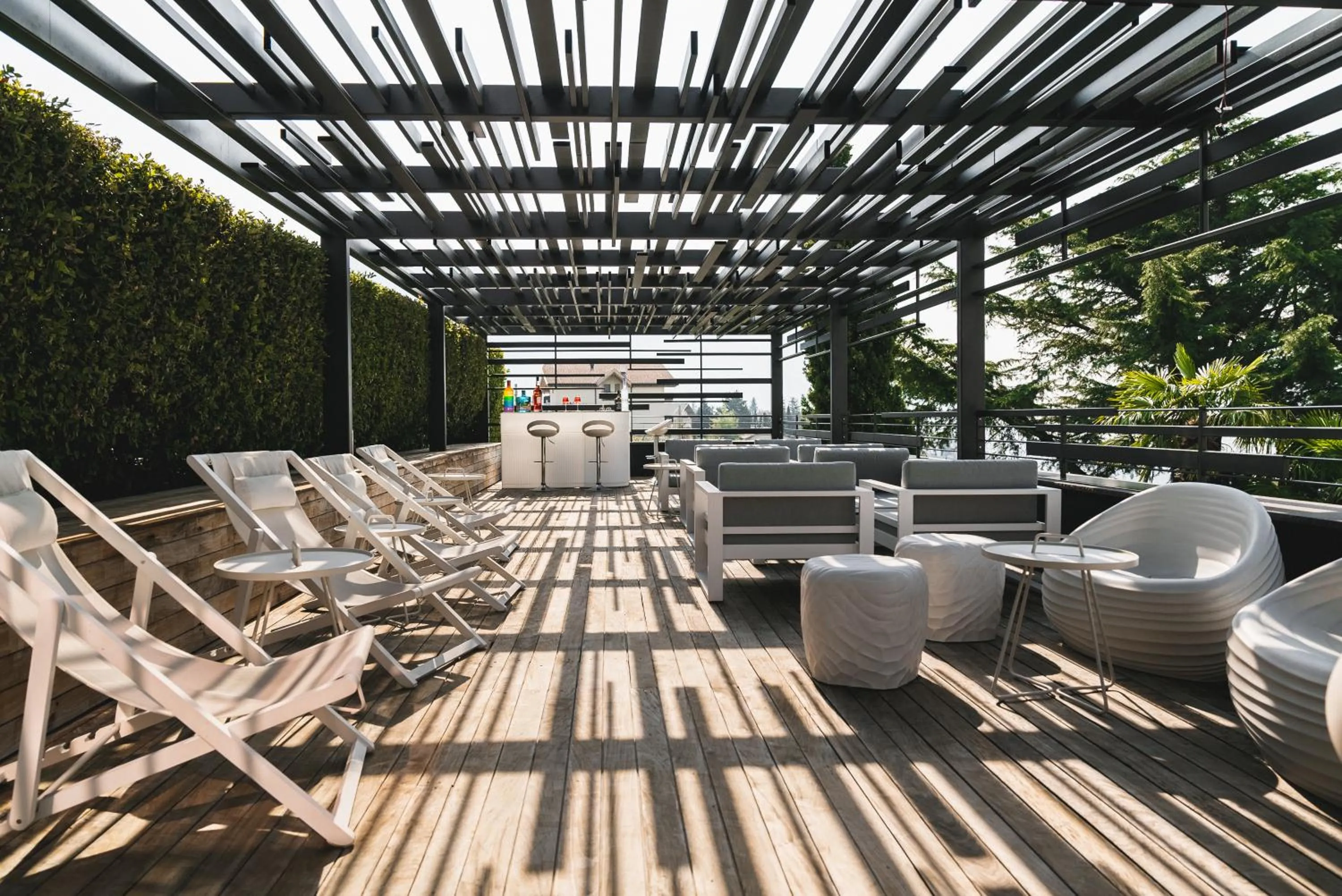 Seating area in Hotel Gartner