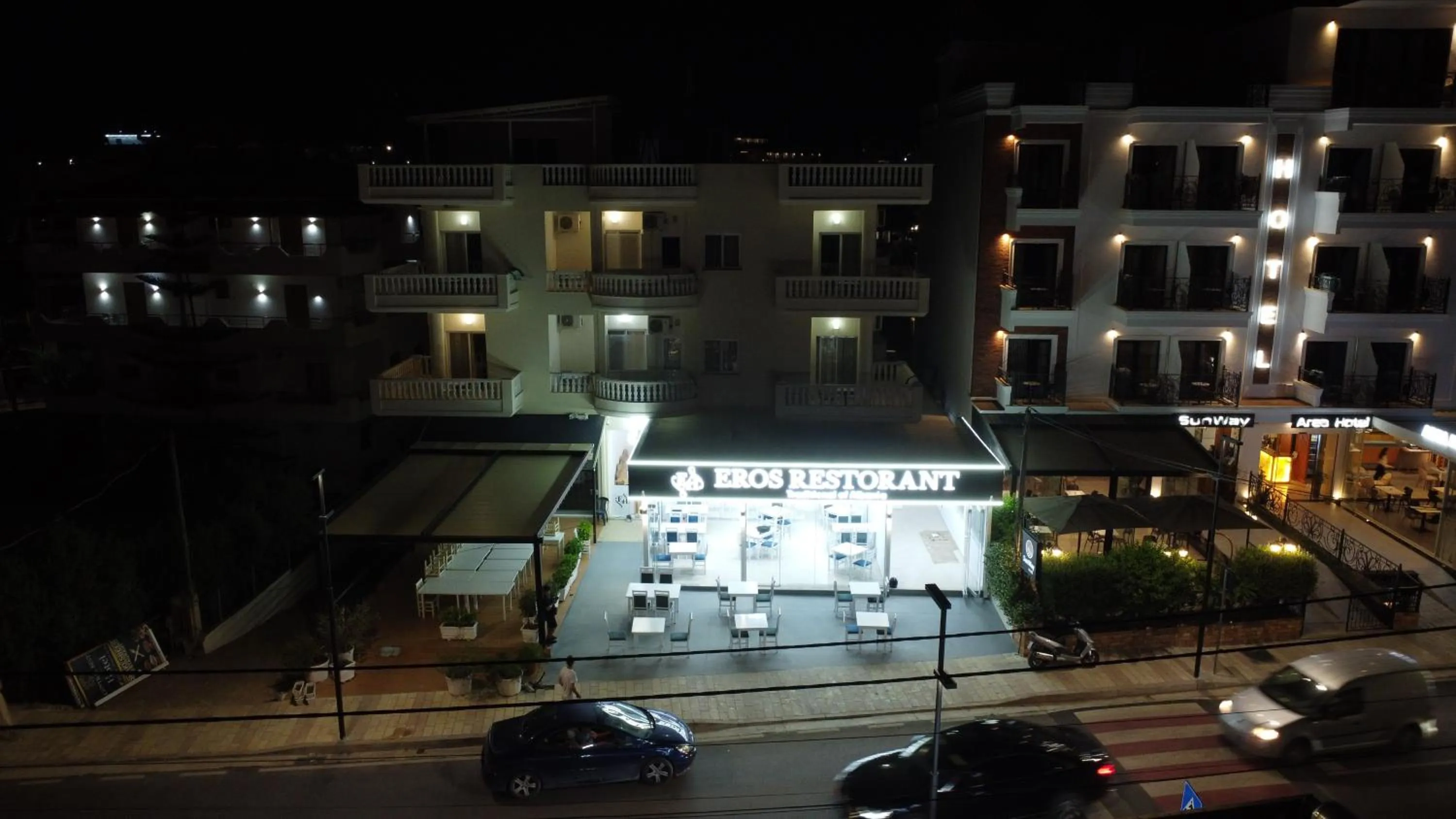 Property building in EROS HOTEL Ksamil