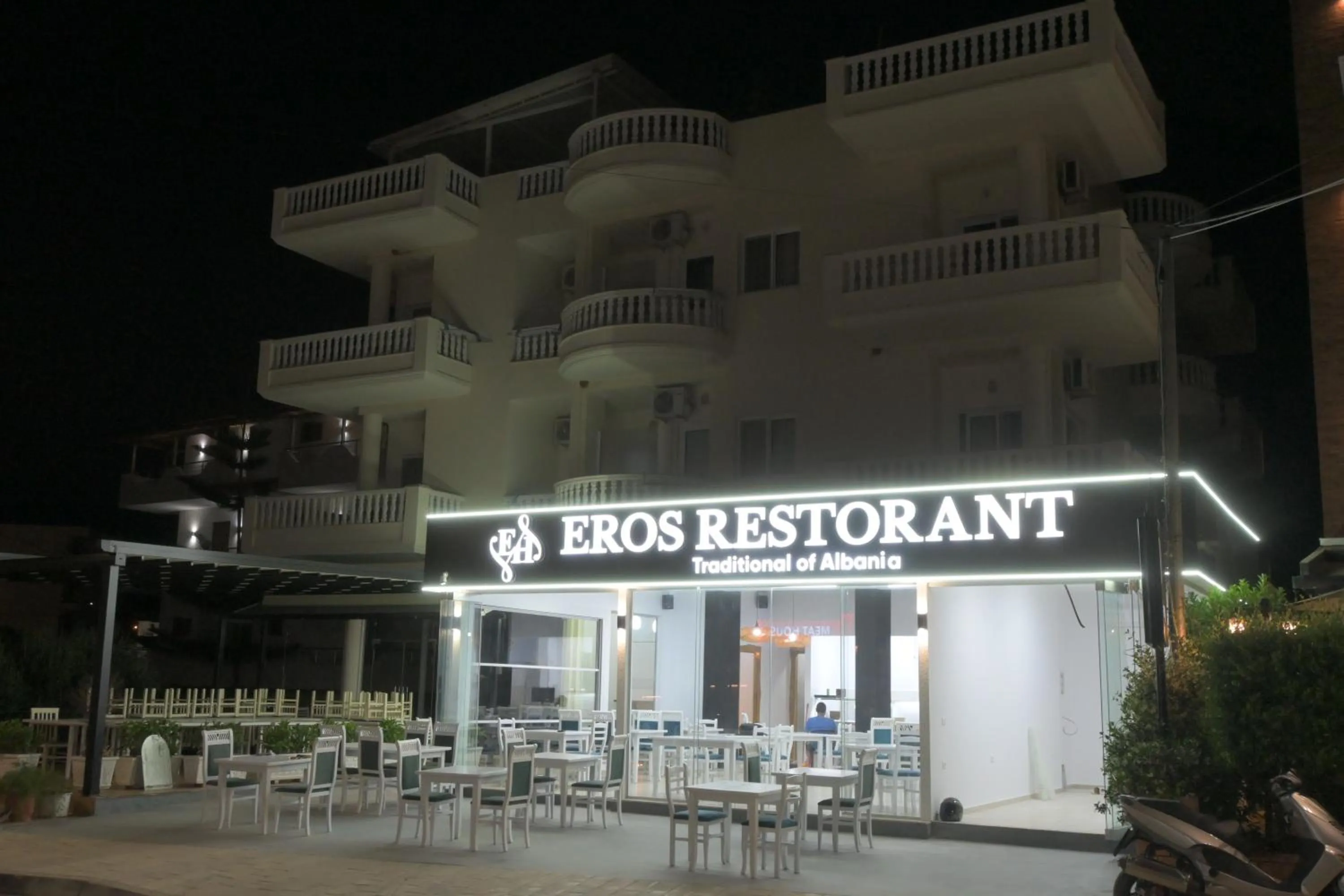 Property building in EROS HOTEL Ksamil
