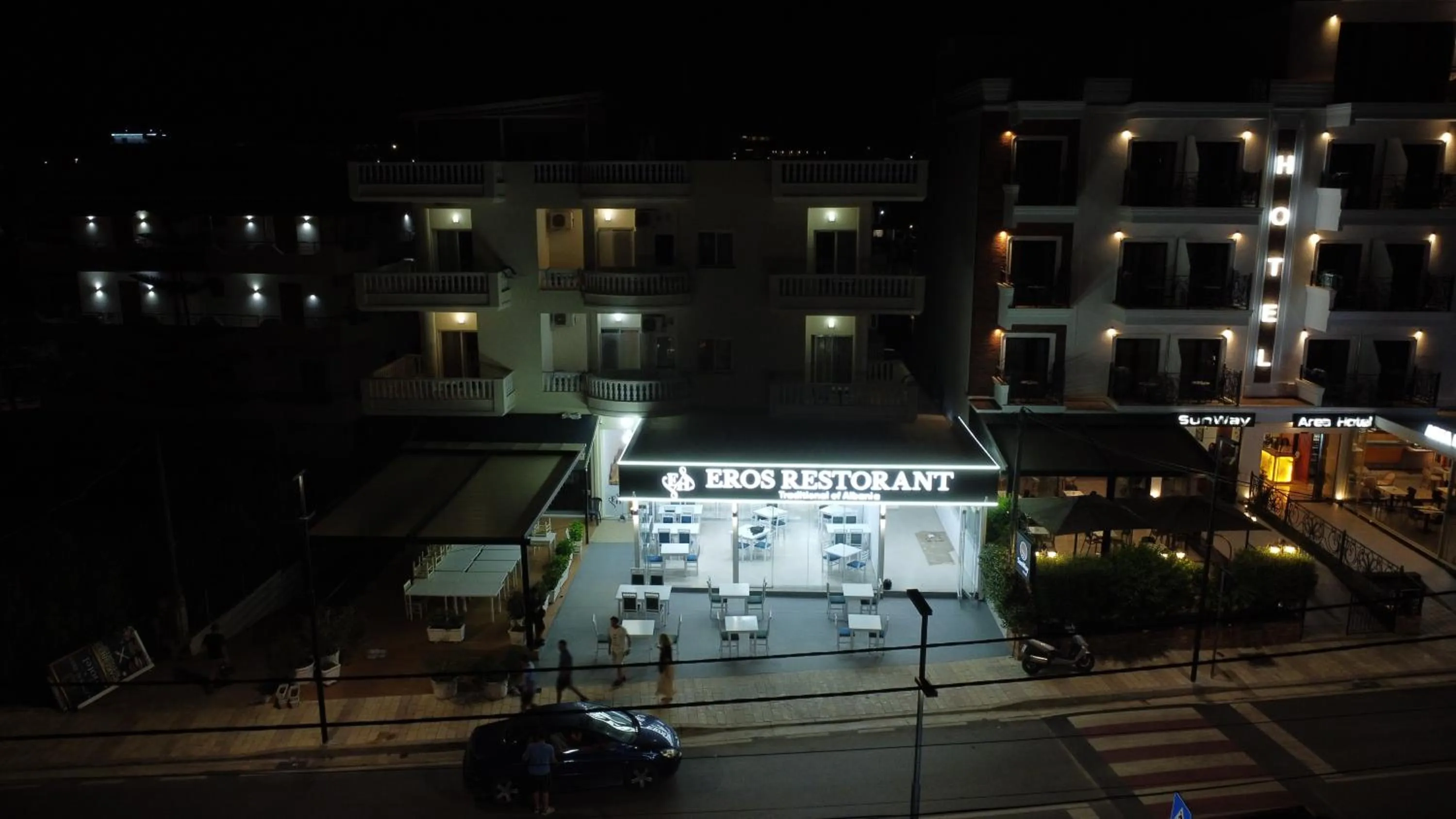 Property building in EROS HOTEL Ksamil