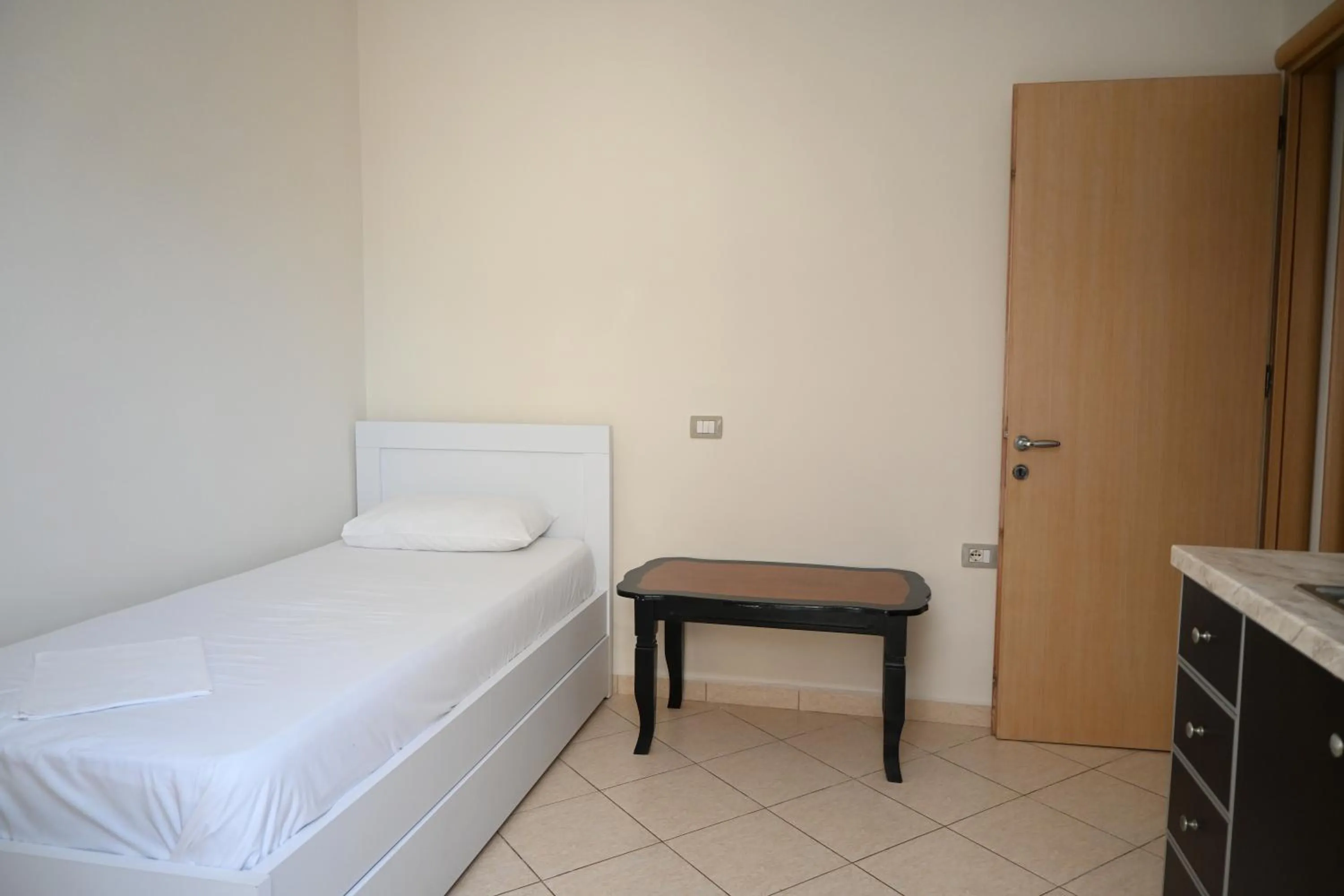 Bed in EROS HOTEL Ksamil