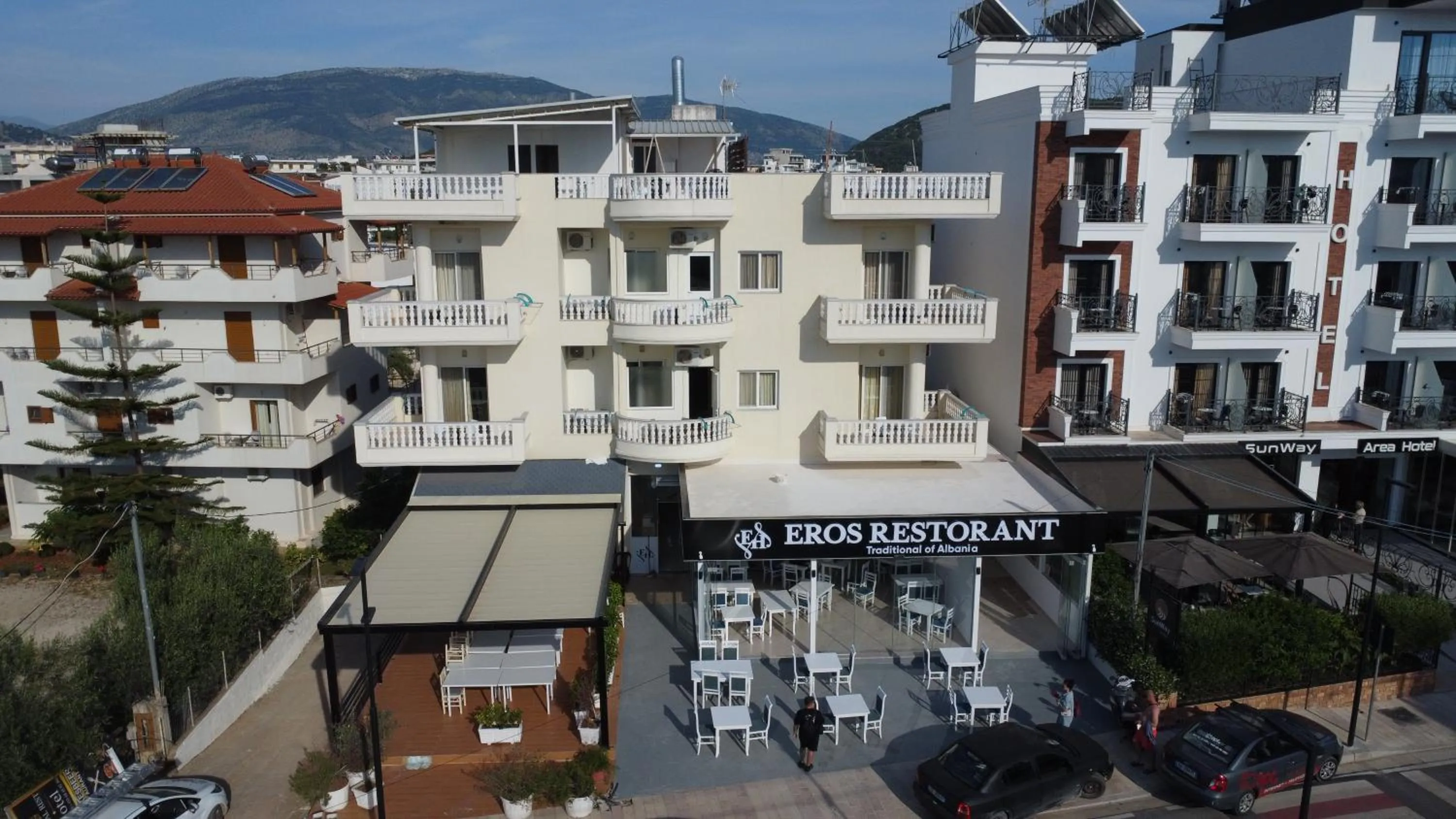 Property building in EROS HOTEL Ksamil