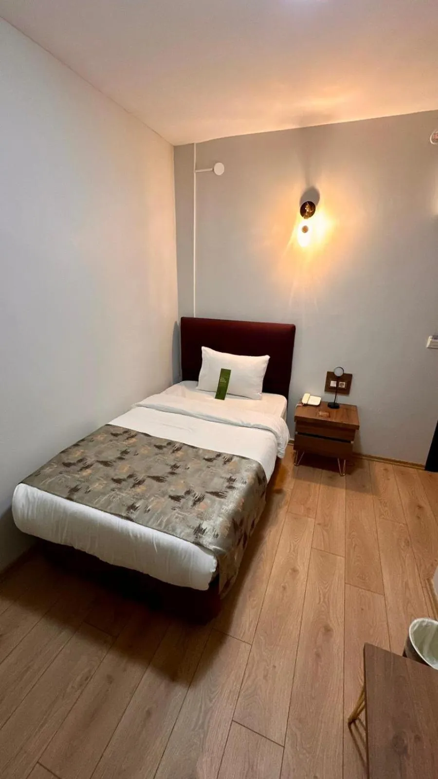 Bed in Nif Ankara Hotel