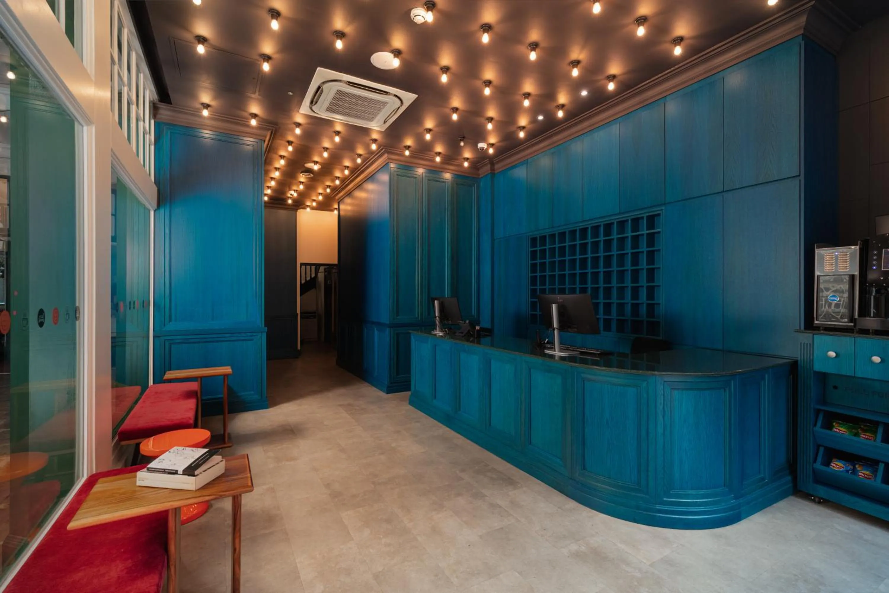 Lobby or reception in Tune Hotel Liverpool