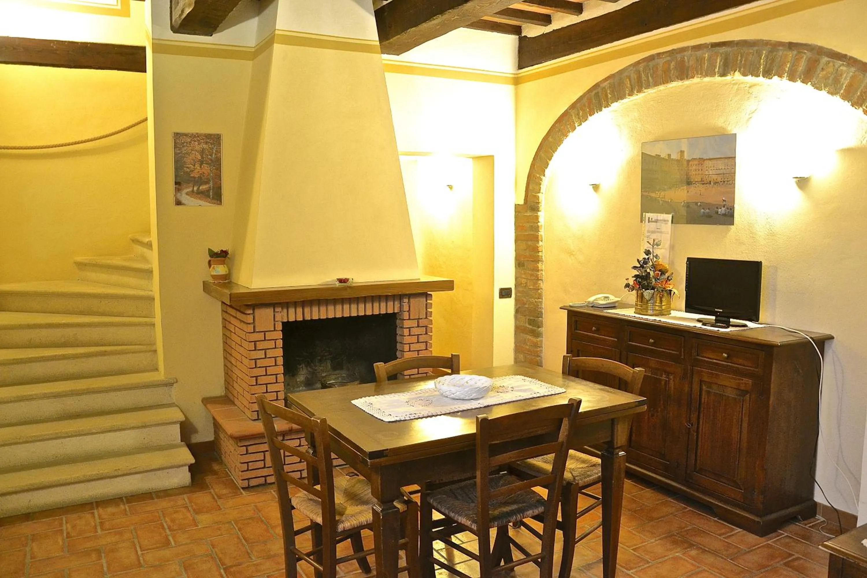 Dining area in Agriturismo Sanguineto