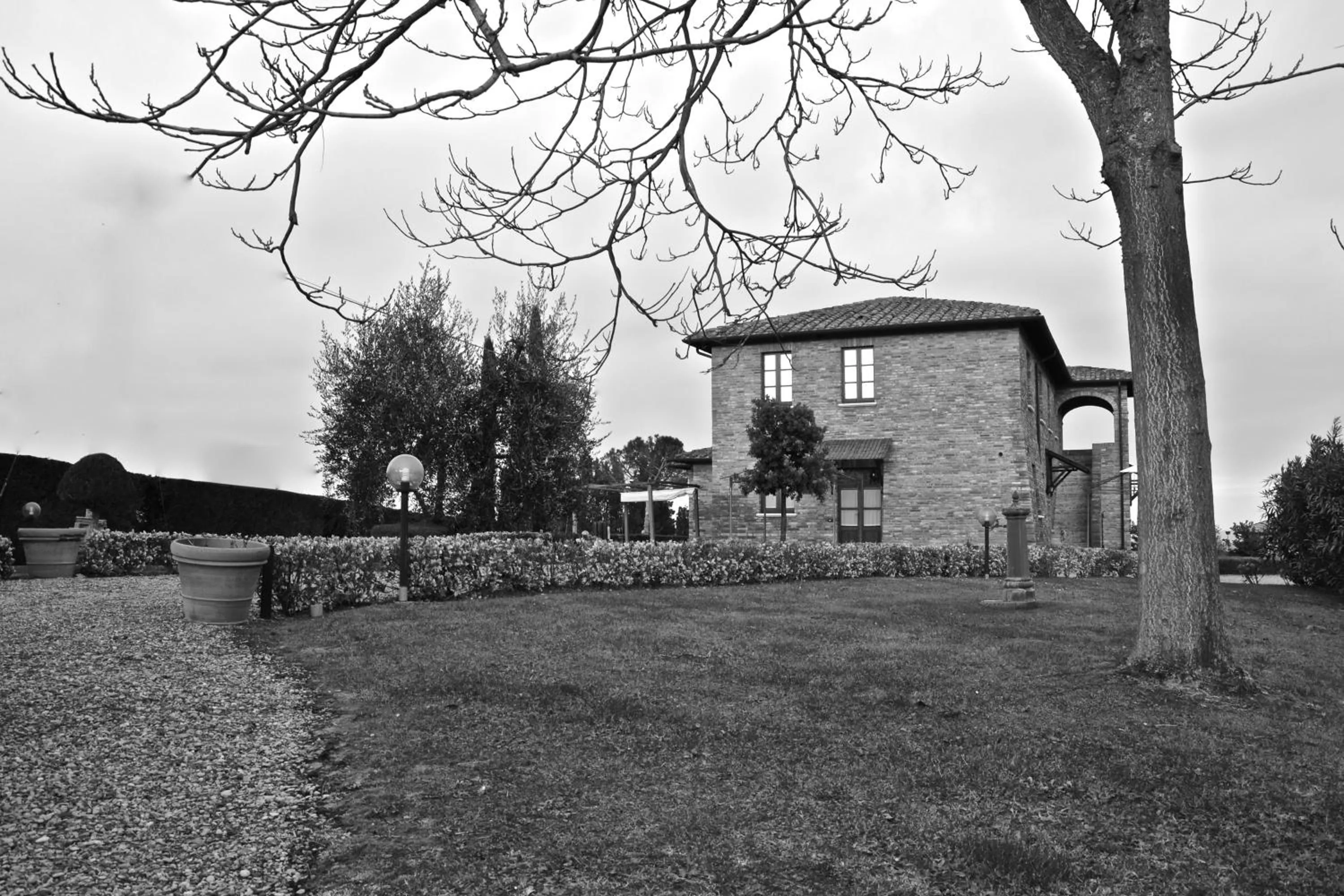 Facade/entrance in Agriturismo Sanguineto