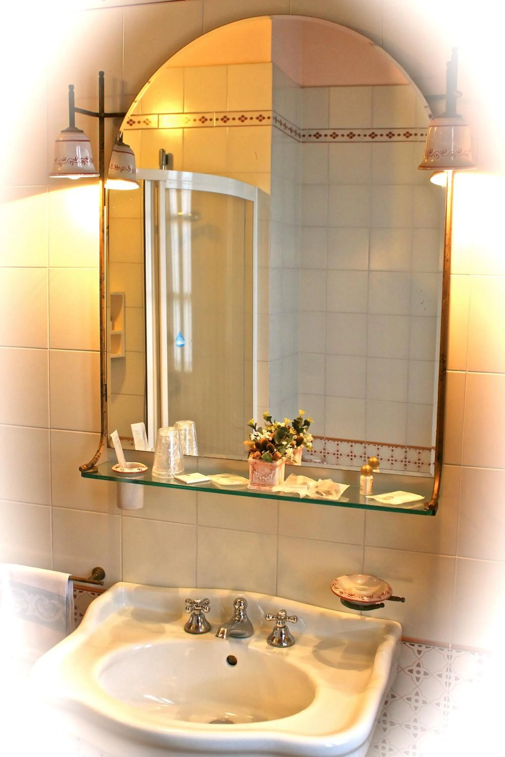 Bathroom in Agriturismo Sanguineto