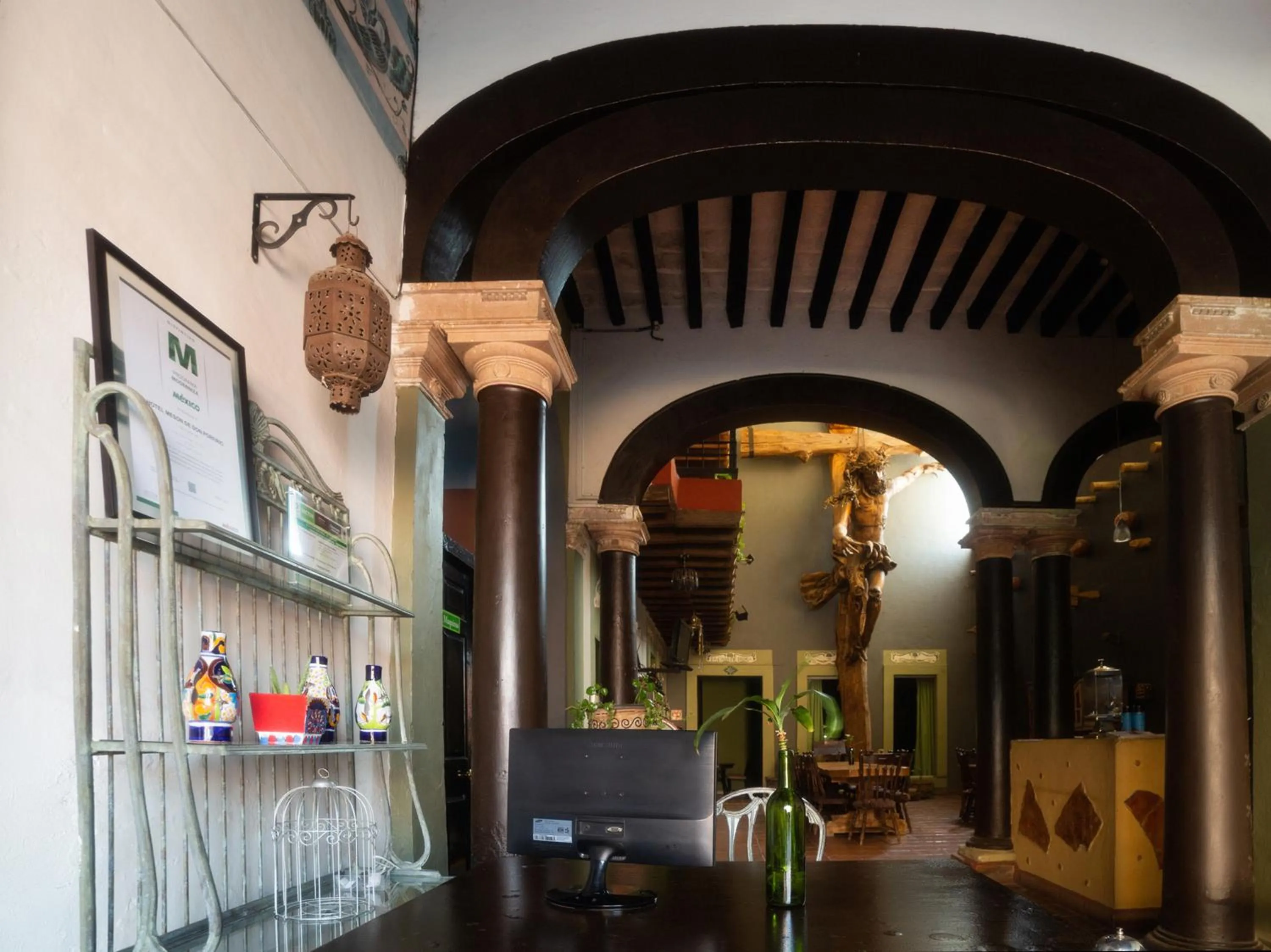 Lobby or reception in Hotel Boutique Don Porfirio