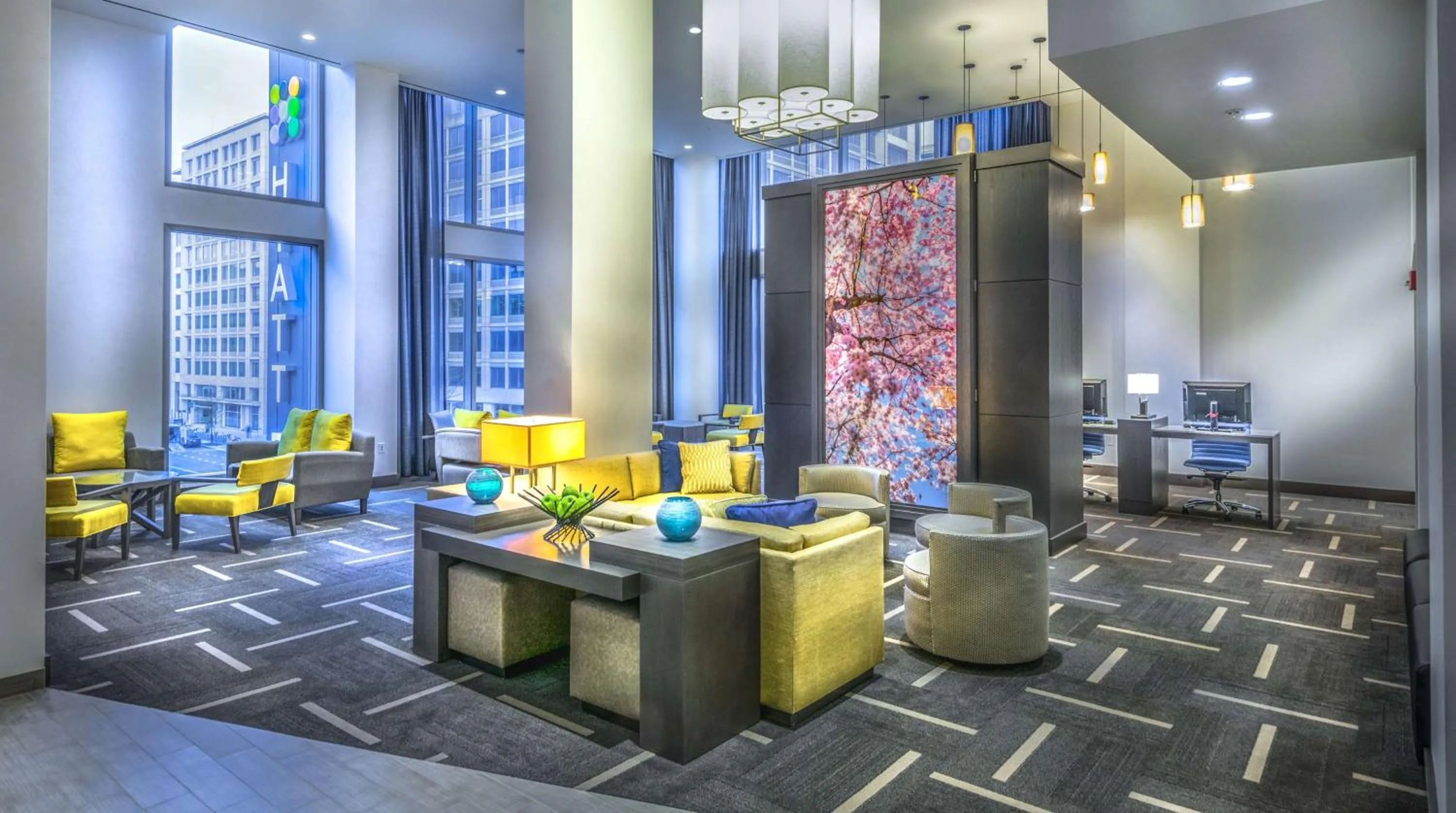 Lobby or reception in Hyatt Place Washington D.C./National Mall