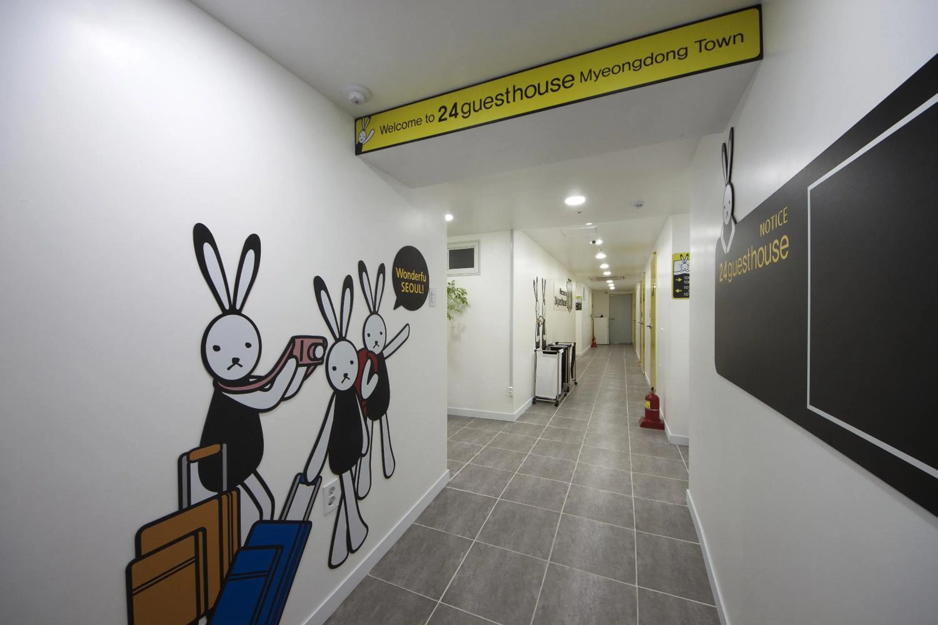 Area and facilities in 24 Guesthouse Myeongdong Town