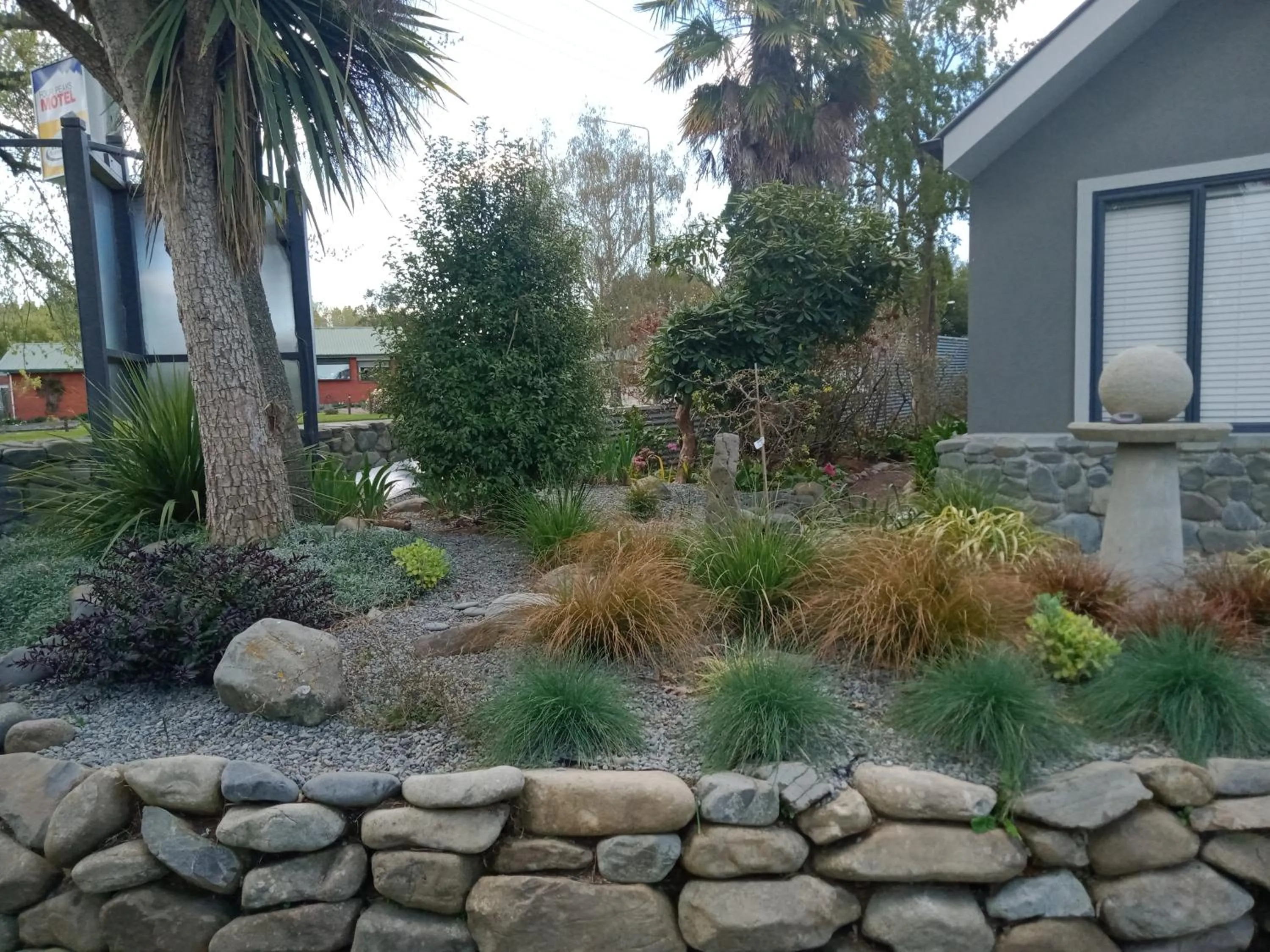 Garden in Four Peaks Motel