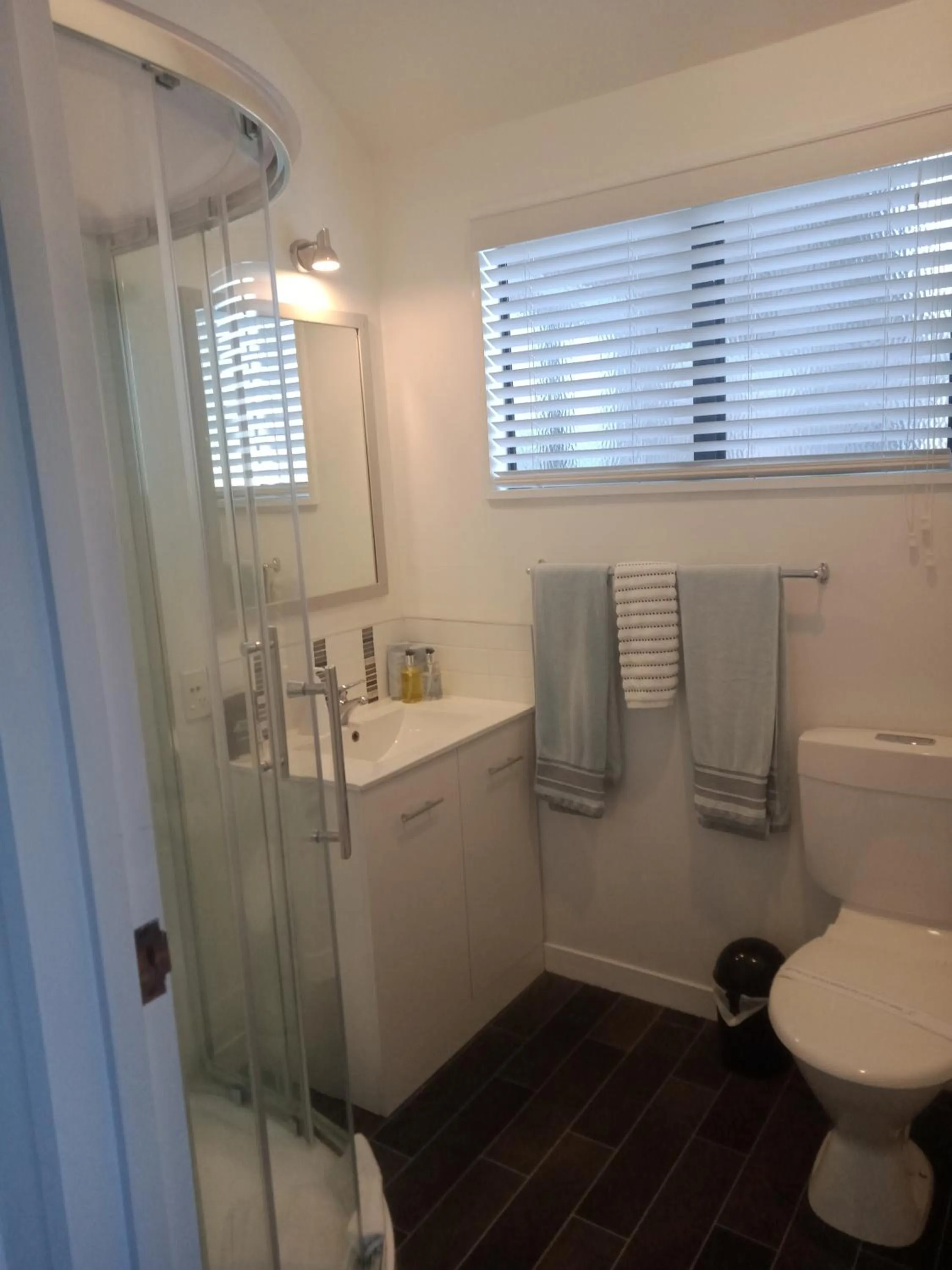 Bathroom in Four Peaks Motel