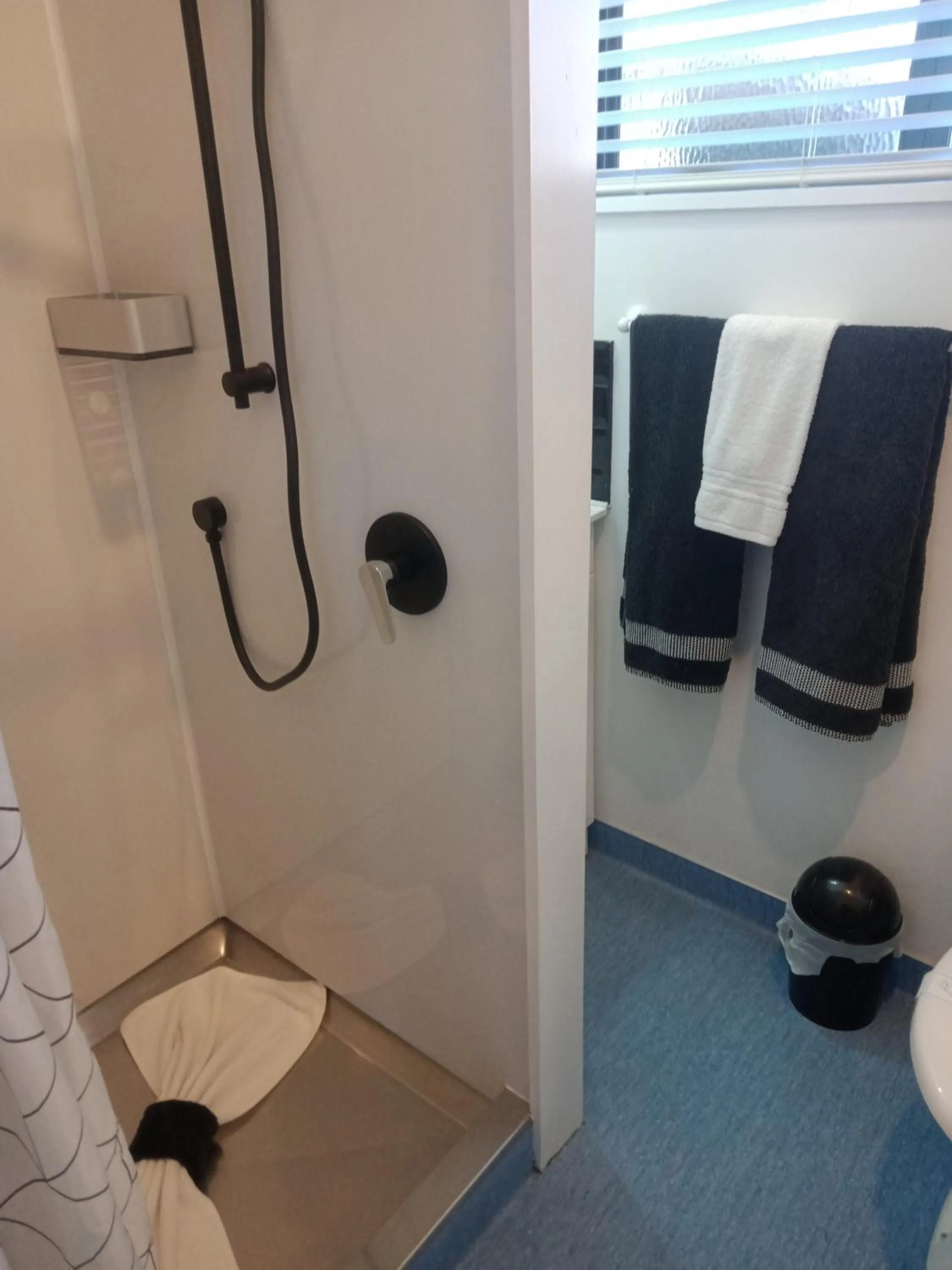 Bathroom in Four Peaks Motel