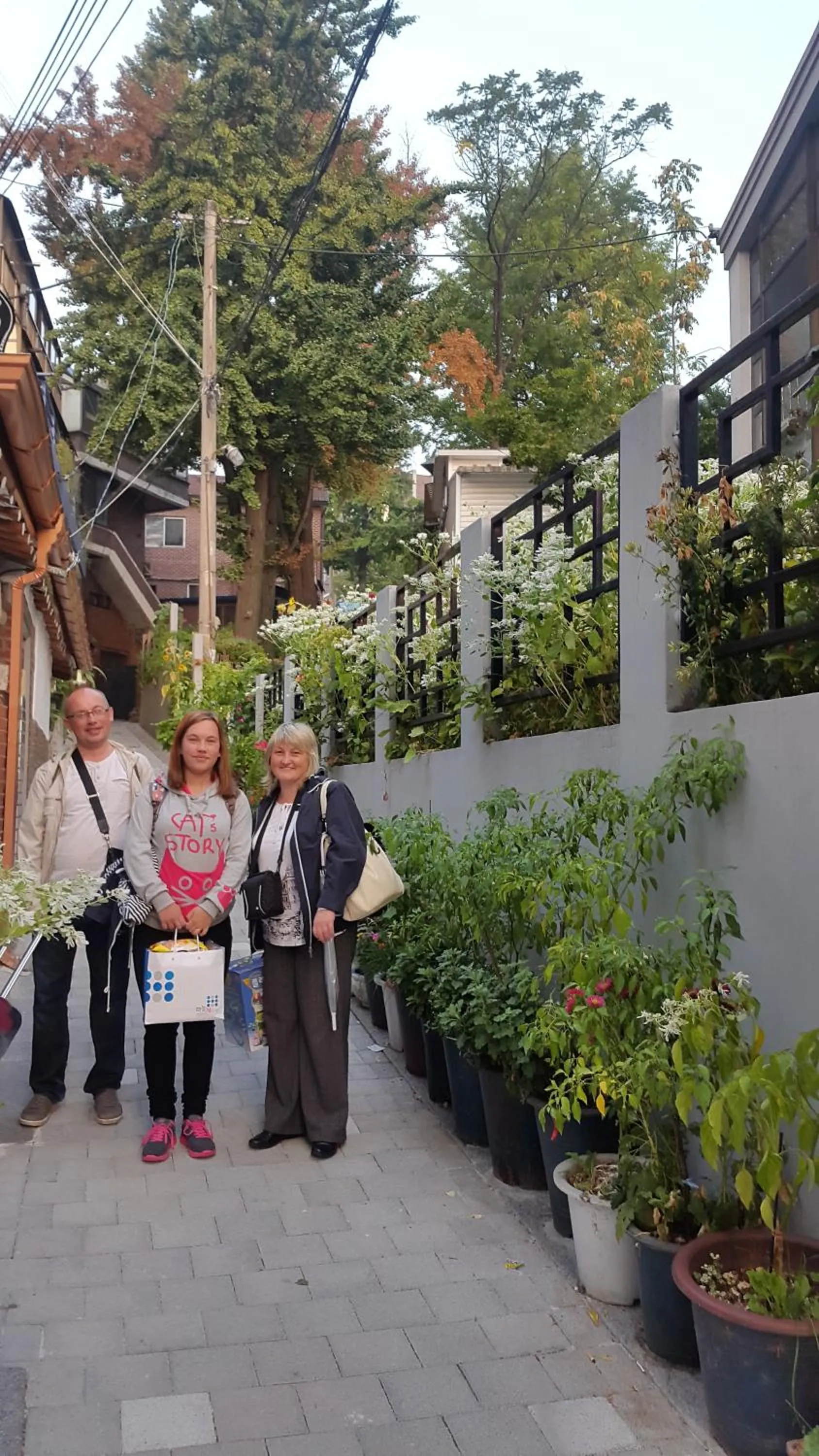 group of guests in Lydia Craft Guesthouse