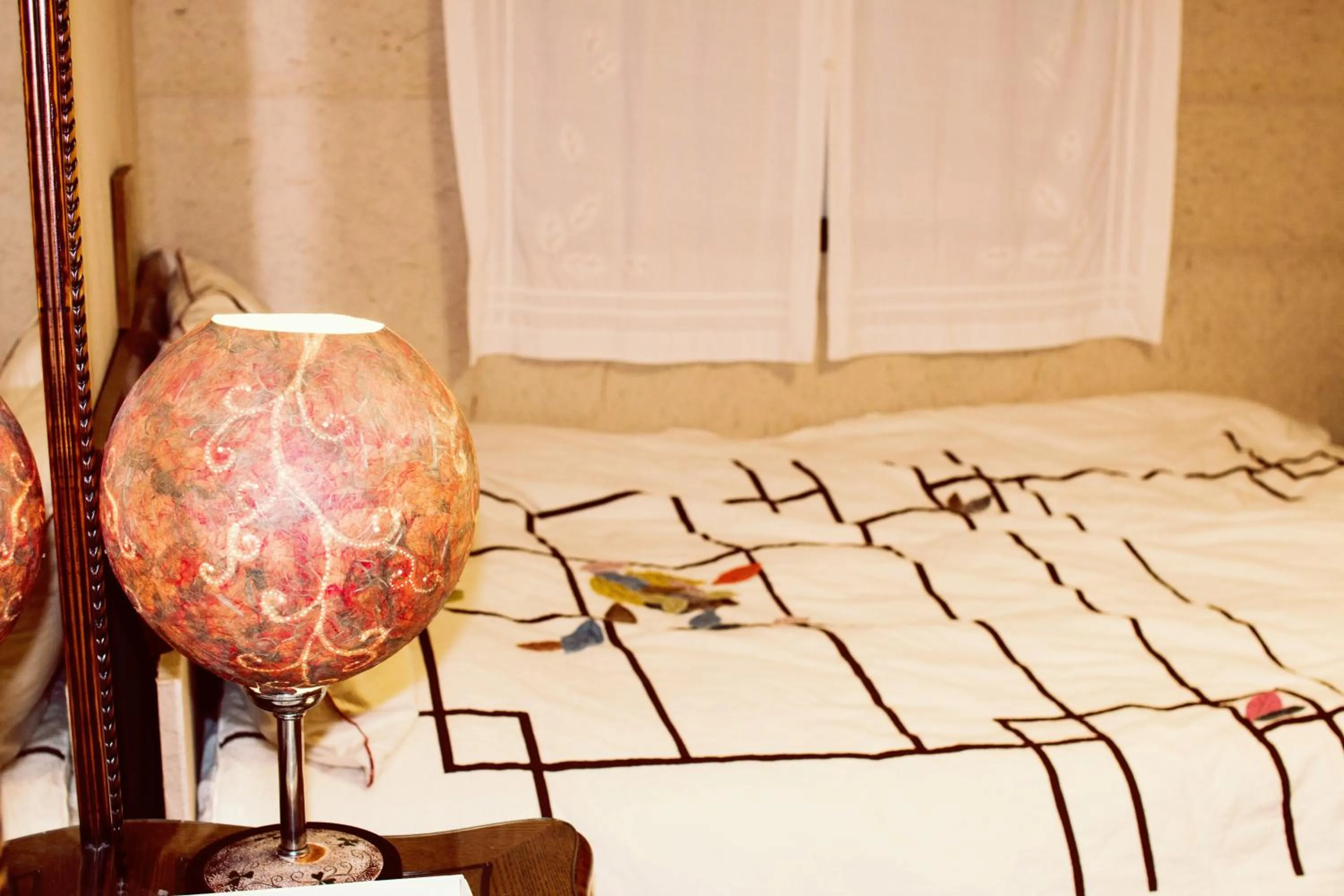 Bed in Lydia Craft Guesthouse